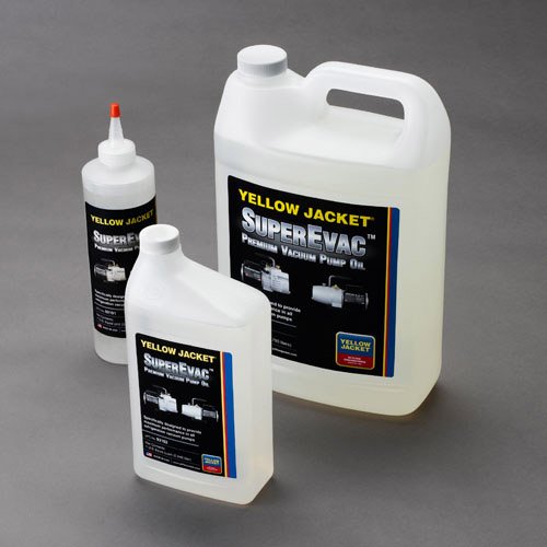 Yellow Jacket 93091 Vacuum Pump Oil - 1 Pint Bottle (24-Pack Case) for HVAC Refrigeration and AC System Maintenance