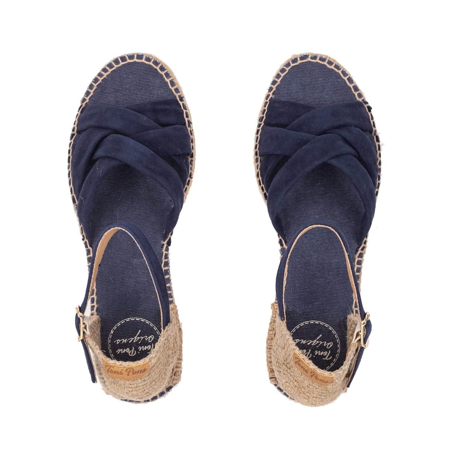 Women's Plain Suede Leather Wedge Espadrilles - Comfortable Casual Summer Shoes for Beach, Vacation & Everyday Wear | Buma A