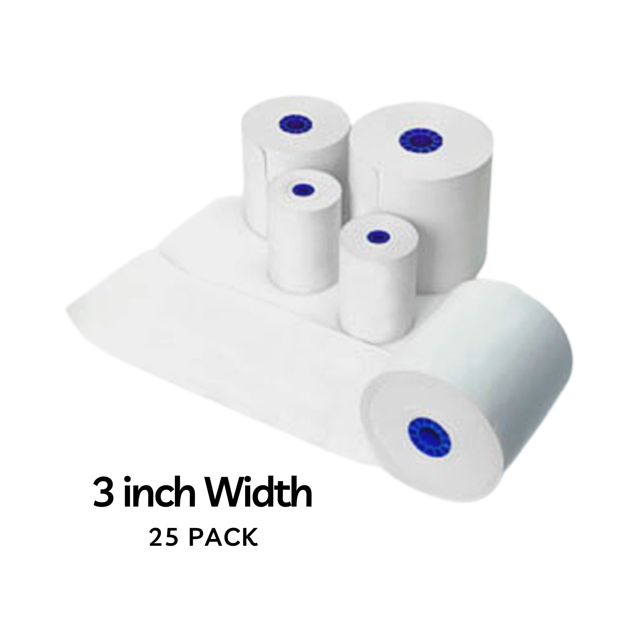 Star Micronics 3 Inch Thermal Receipt Paper Roll - 100ft Length, 25 Pack for POS Systems - Perfect for Retail Stores, Restaurants & Small Businesses