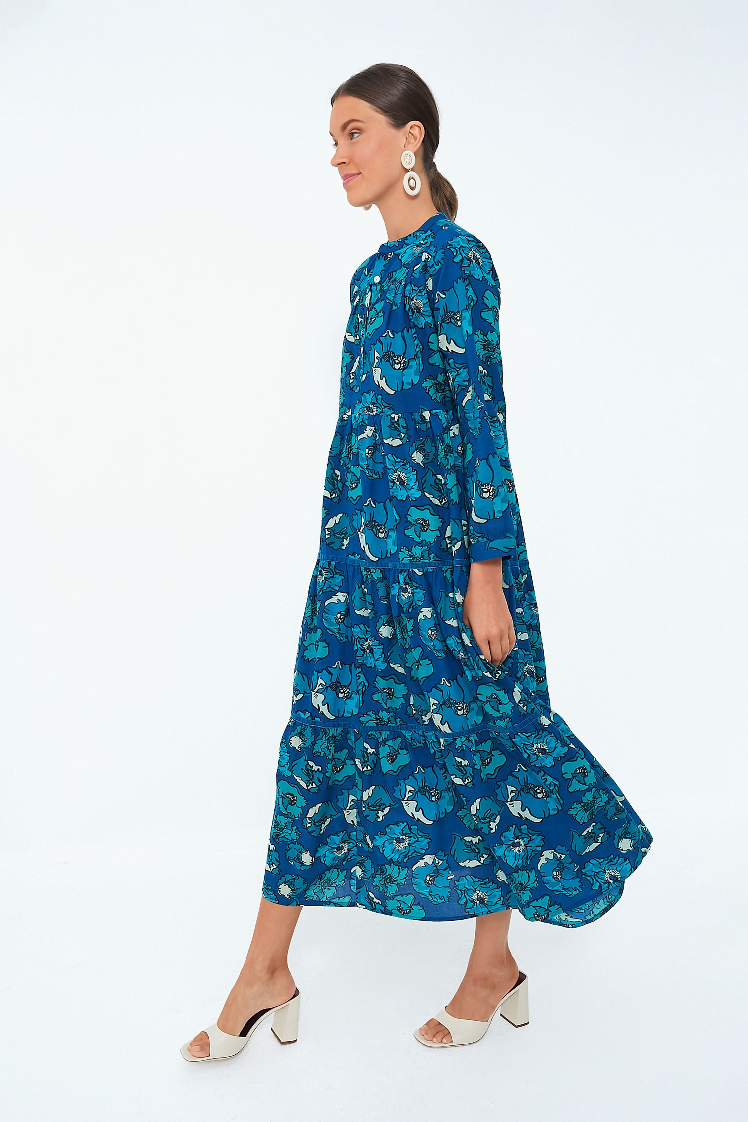 Blue Guadalupe Rio Maxi Dress - Flowy Summer Beach Dress for Women | Perfect for Vacations, Weddings & Boho Outfits