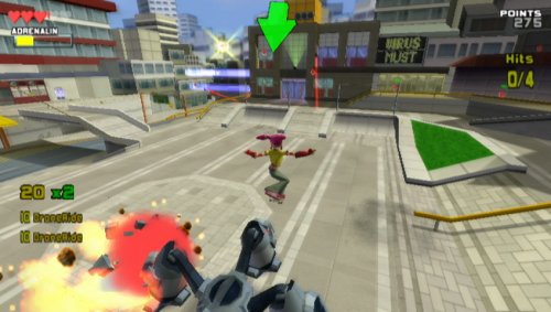 Skate City Heroes - Nintendo Wii Game - Fun Family Sports Adventure for Kids & Adults - Perfect for Parties & Indoor Play