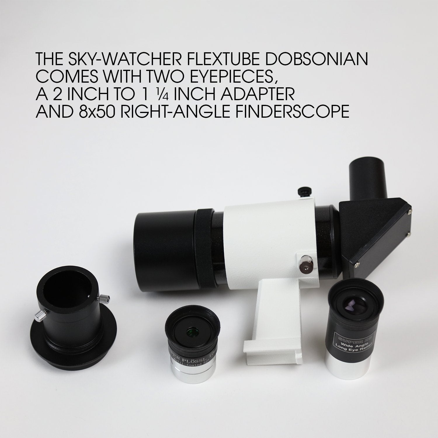 Flextube 200P Collapsible Dobsonian Telescope - Portable Astronomy Equipment for Stargazing & Astrophotography | Perfect for Backyard Observing, Camping Trips & Beginner Astronomers
