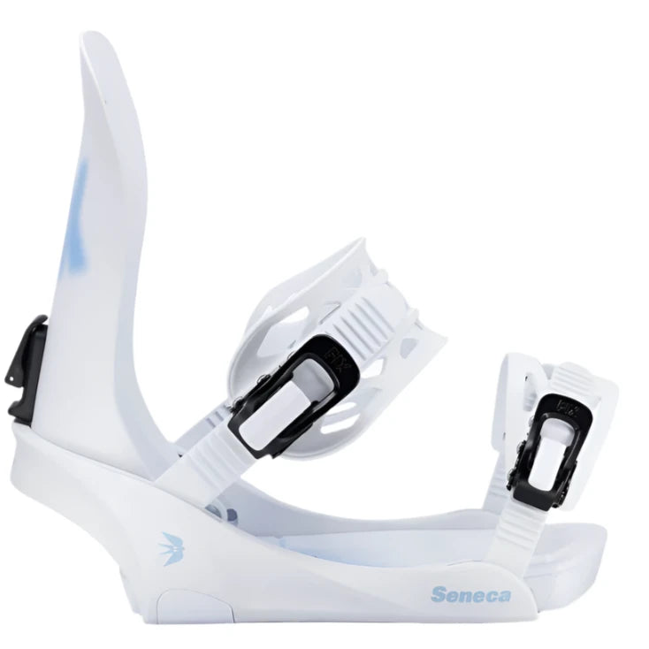 2025 Women's Seneca Snowboard Bindings - Adjustable & Comfortable for All-Mountain Riding - Perfect for Freestyle, Powder & Park Performance