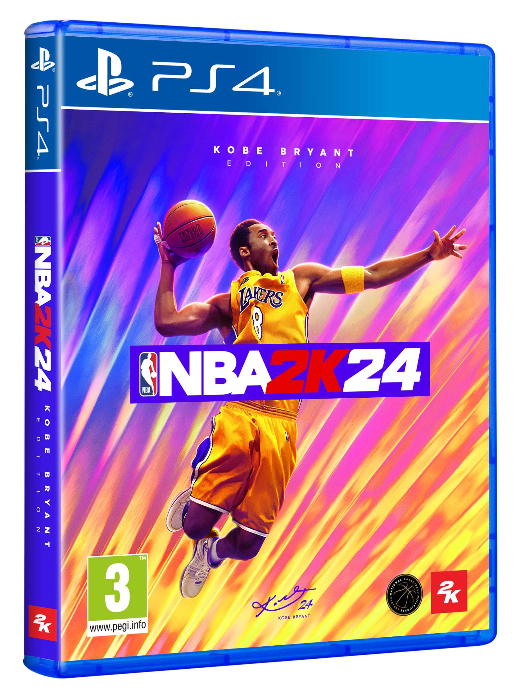 NBA 2K24 Standard Edition - Kobe Bryant Tribute - PlayStation 4 Game (Amazon Exclusive) | Basketball Video Game for PS4 Fans & Sports Enthusiasts