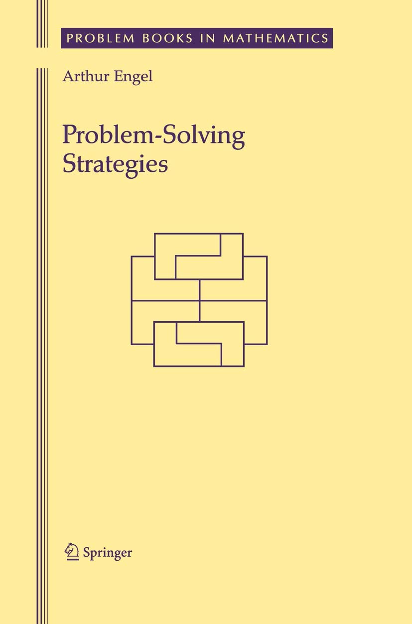 Problem-Solving Strategies Book - Mathematics Problem Books for Students & Educators | Study Guide & Exam Prep Resource
