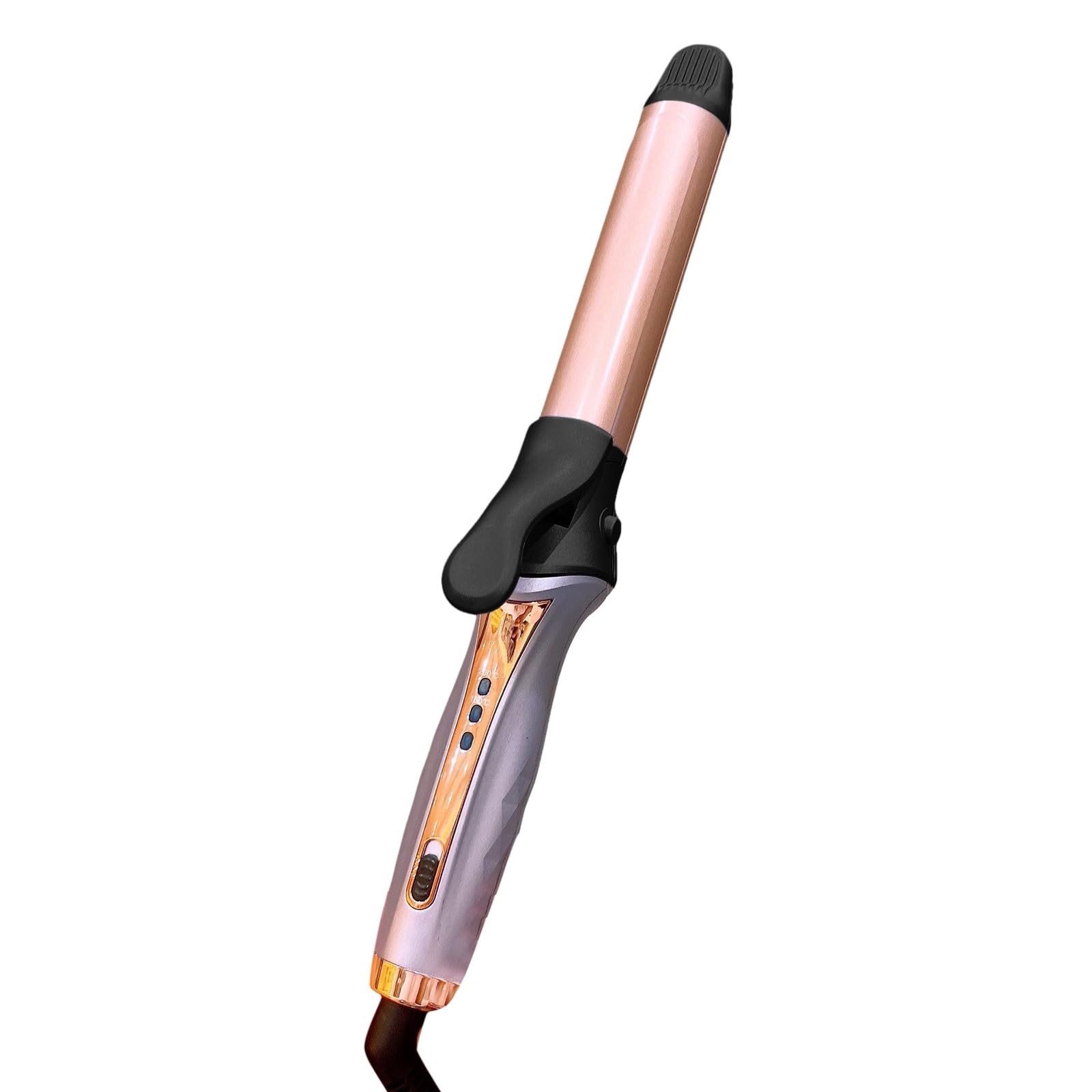 Professional 2-in-1 Tourmaline Ceramic Hair Straightener & Curling Iron - Dual Flat Iron & Hair Curler for All Hair Types (Navy Blue) | Perfect for Salon Styling, Home Use & Travel