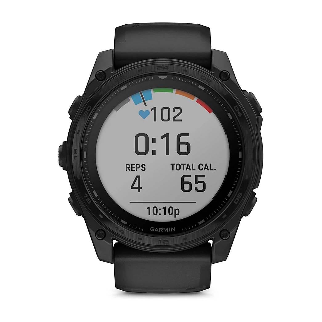 Garmin Tactix 8 51mm Solar-Powered Tactical Smartwatch - Waterproof, Applied Ballistics Quantum, NVG Compatible - Ideal for Military, Outdoor & Tactical Adventures