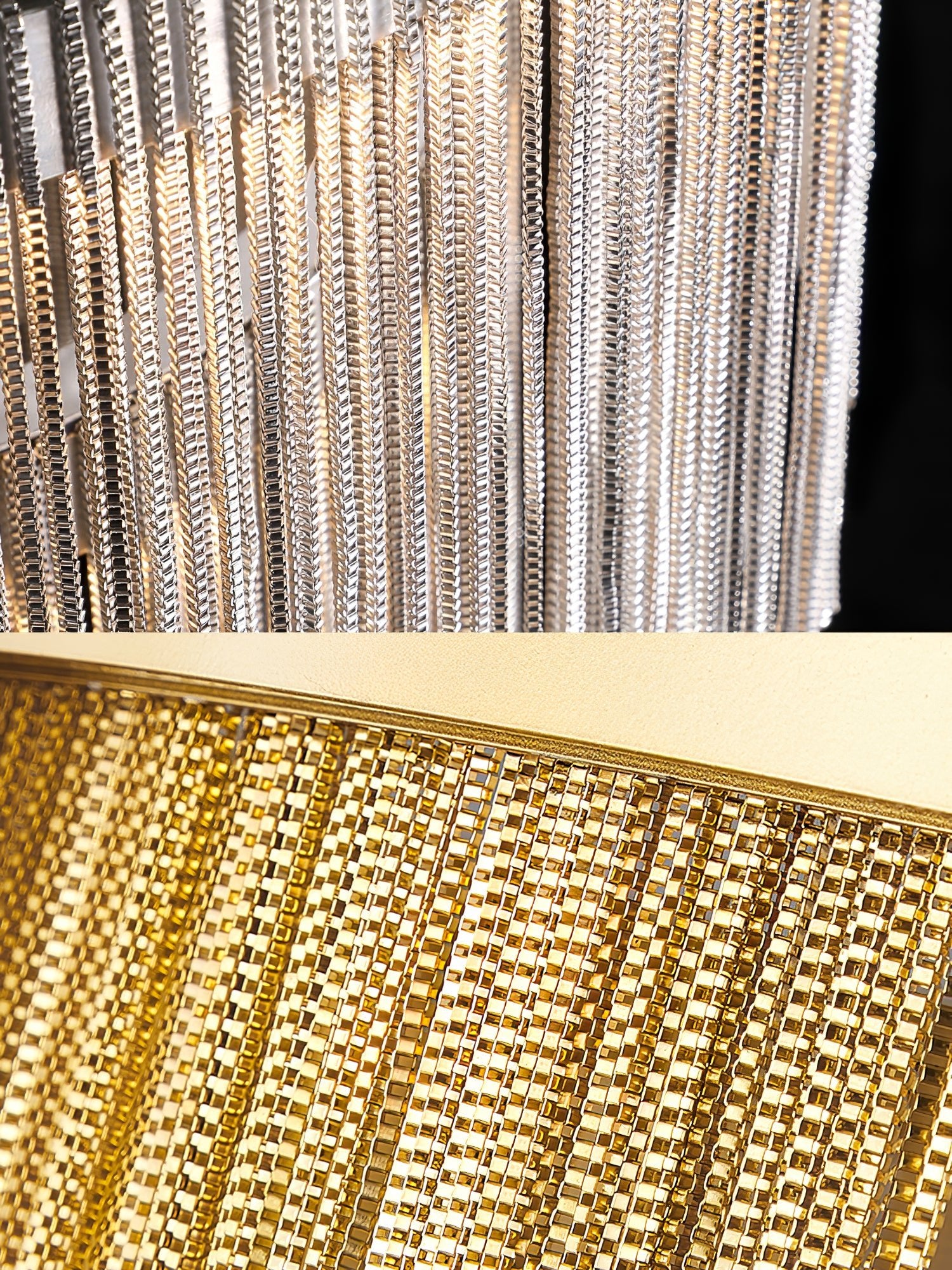 Tassel Wall Lamp with Chain - Elegant Boho Home Decor for Living Room, Bedroom, or Entryway Lighting