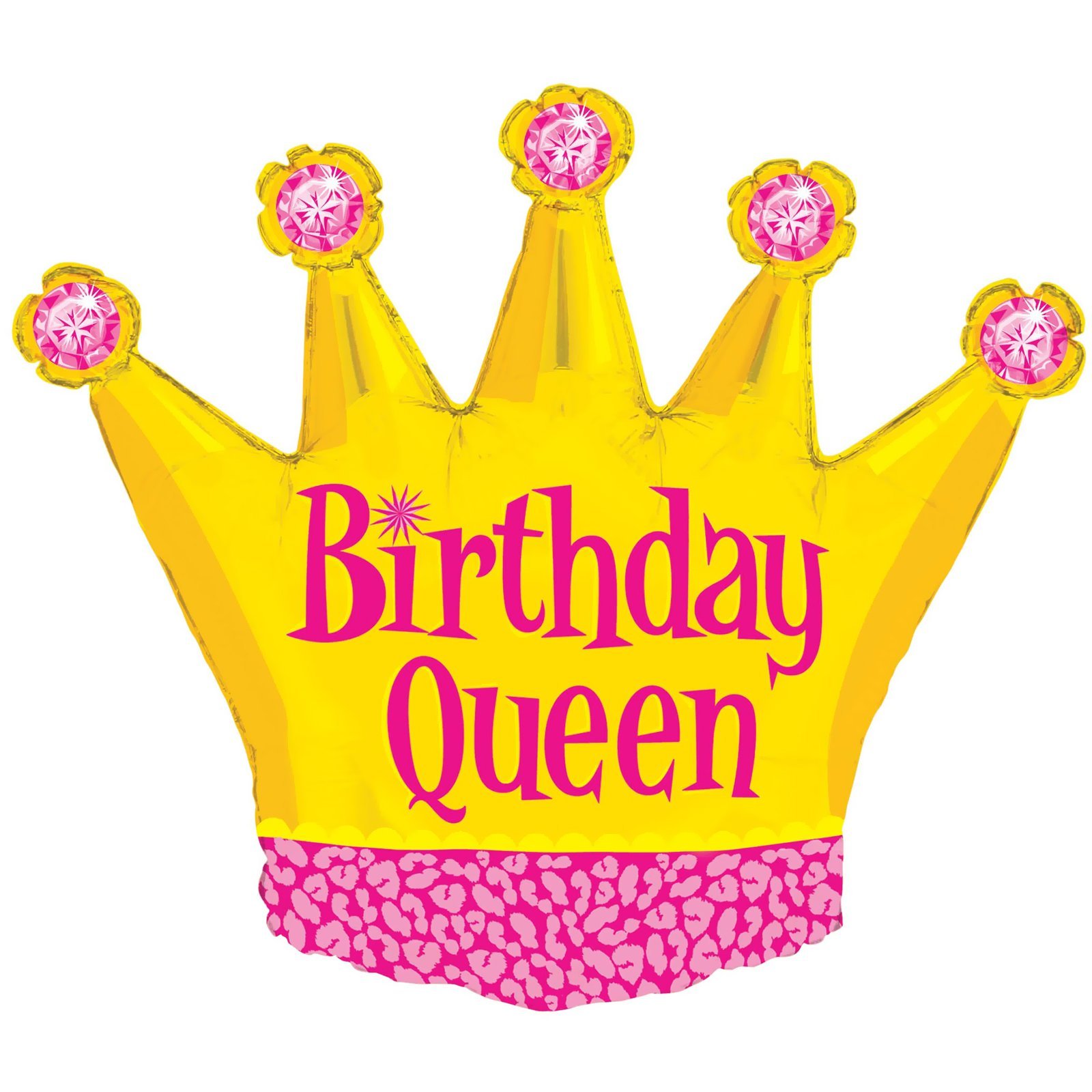 Betallic 85348P 36-Inch Multicolored Birthday Queen Banner - Perfect for Birthday Parties, Decorations & Celebrations