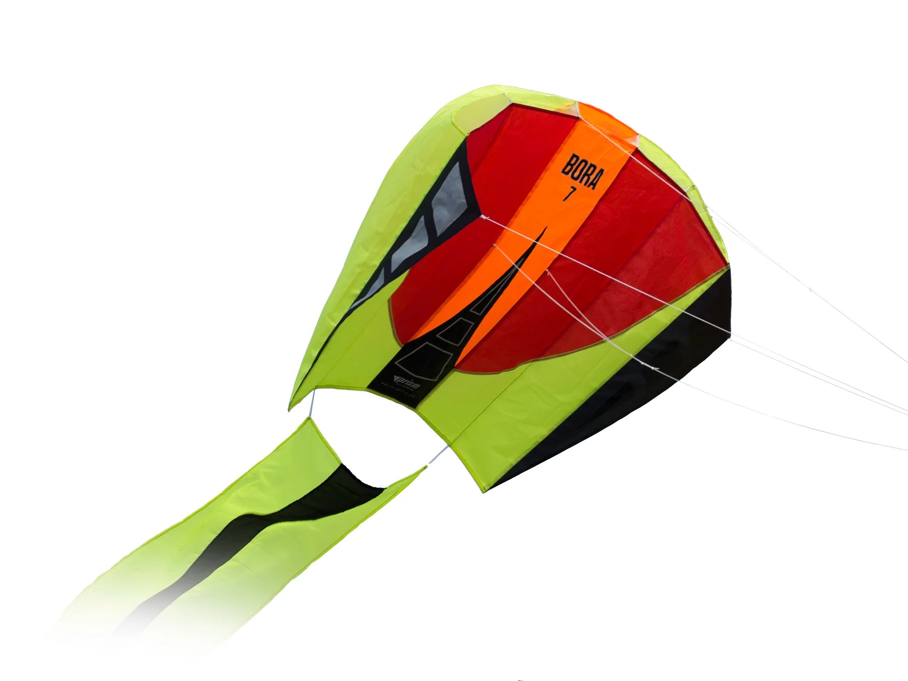 Prism Bora 7 Parafoil Kite - Blaze Color High Performance Kite for Beach, Park & Outdoor Fun - Perfect for Beginners & Advanced Flyers
