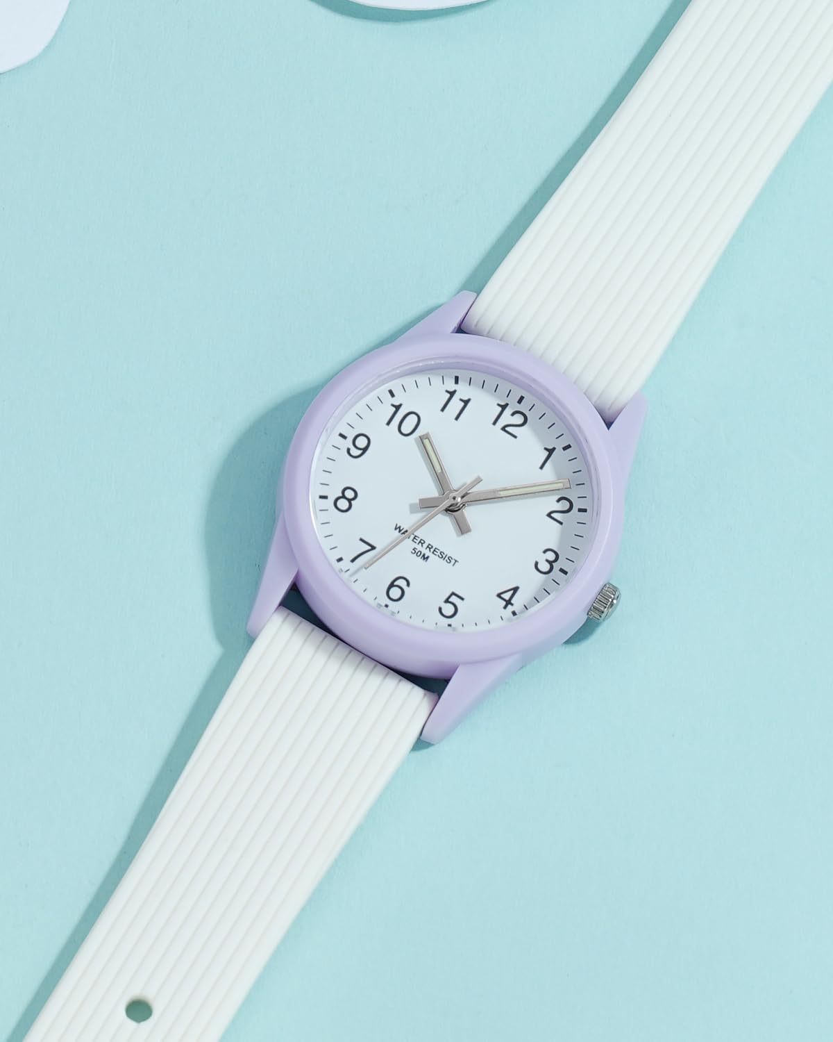 CIVO Kids Analog Watch - Waterproof, Luminous, Silicone Strap for Girls & Boys 5-12 | Perfect for Swimming & School