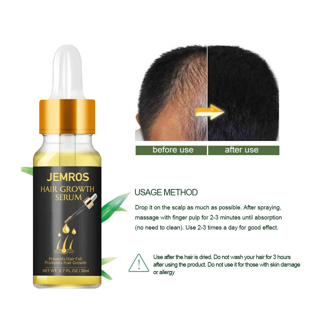Best Hair Growth Essential Oils & Liquid for Faster Hair Regrowth - Natural Hair Care Treatment for Thicker, Longer Hair - Perfect for Daily Scalp Massage & Nighttime Hair Routine