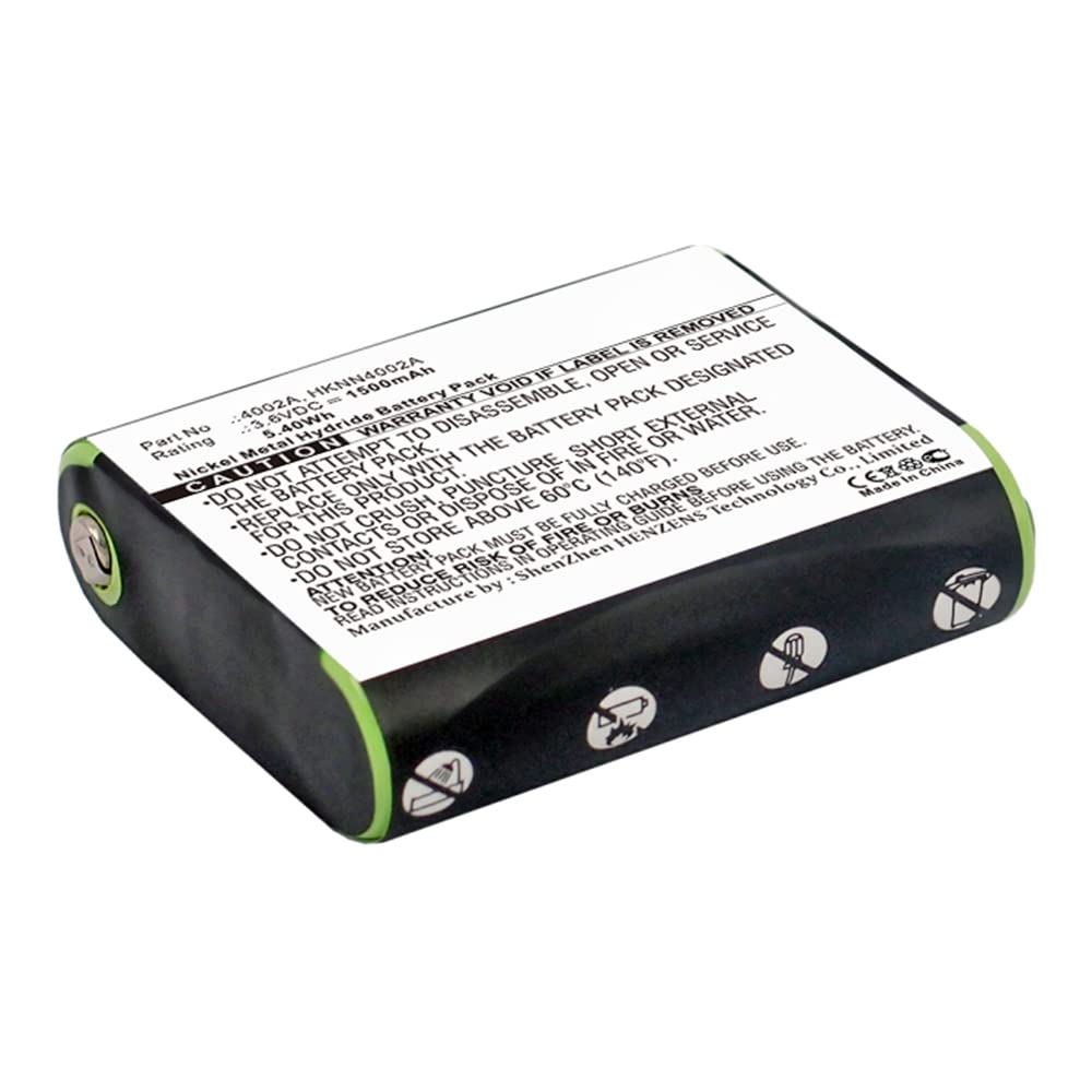 Synergy Digital 2-Way Radio Battery - 1500mAh Ni-MH Replacement for Motorola PMNN4477A | High Capacity 3.6V Battery for Motorola Walkie Talkies | Perfect for Construction, Security & Outdoor Adventures