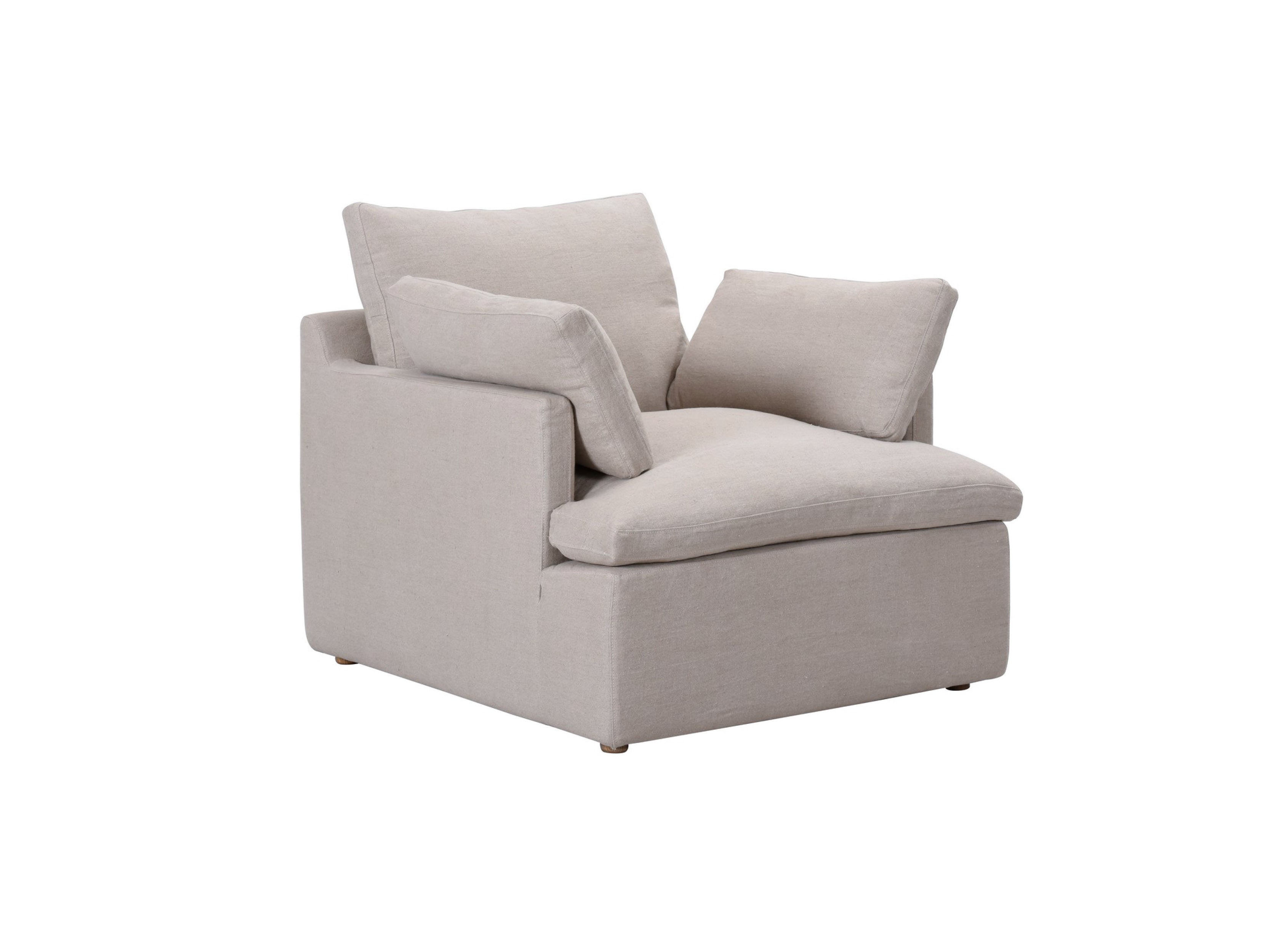 Premium Nest Lounge Chair - Modern Comfortable Accent Chair for Living Room, Bedroom & Office - Perfect for Relaxing, Reading & Napping