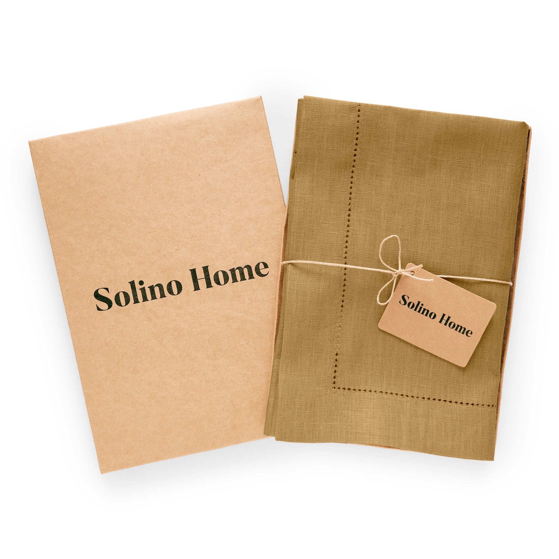 Premium Medium Weight Hemstitch Napkins - 12-Pack White Linen Dinner Napkins for Formal Dining, Weddings & Special Occasions