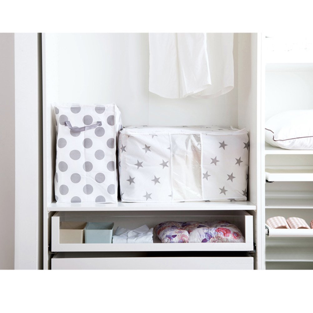 VORCOOL Large Foldable Storage Bags for Clothes, Blankets & Toys - Space-Saving Closet Organizers, Packing Cubes & Sofa Storage Solutions - Perfect for Travel, Home Organization & Seasonal Storage