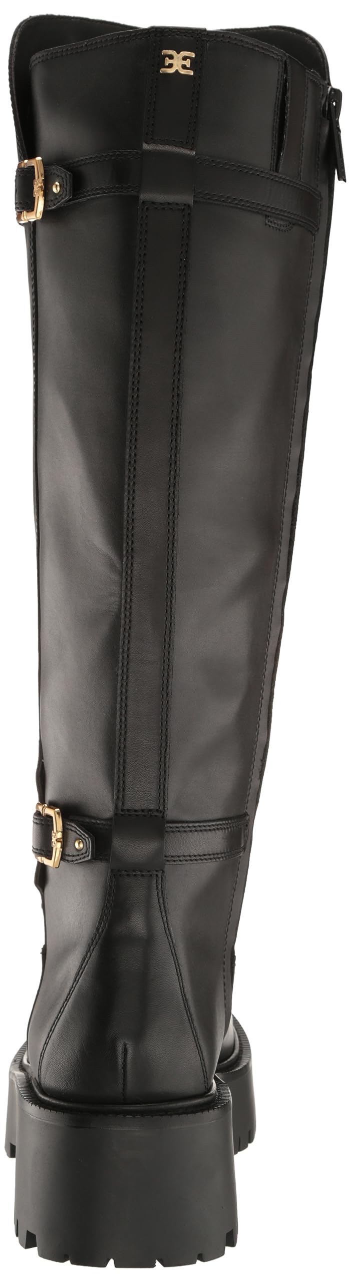 Sam Edelman Women's Elayna Tall Boot - Stylish Knee-High Leather Boots for Women, Comfortable & Fashionable - Perfect for Fall, Winter, Office & Casual Outfits
