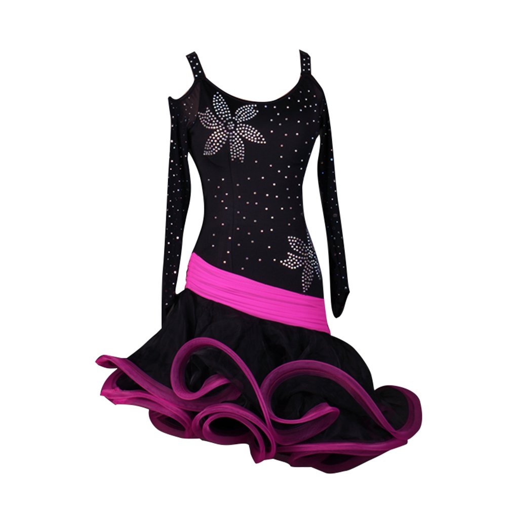 Elegant Women's Latin Dance Dress - Modern Waltz & Tango Performance Costume for Ballroom, Stage Shows & Dance Parties | YC WELL