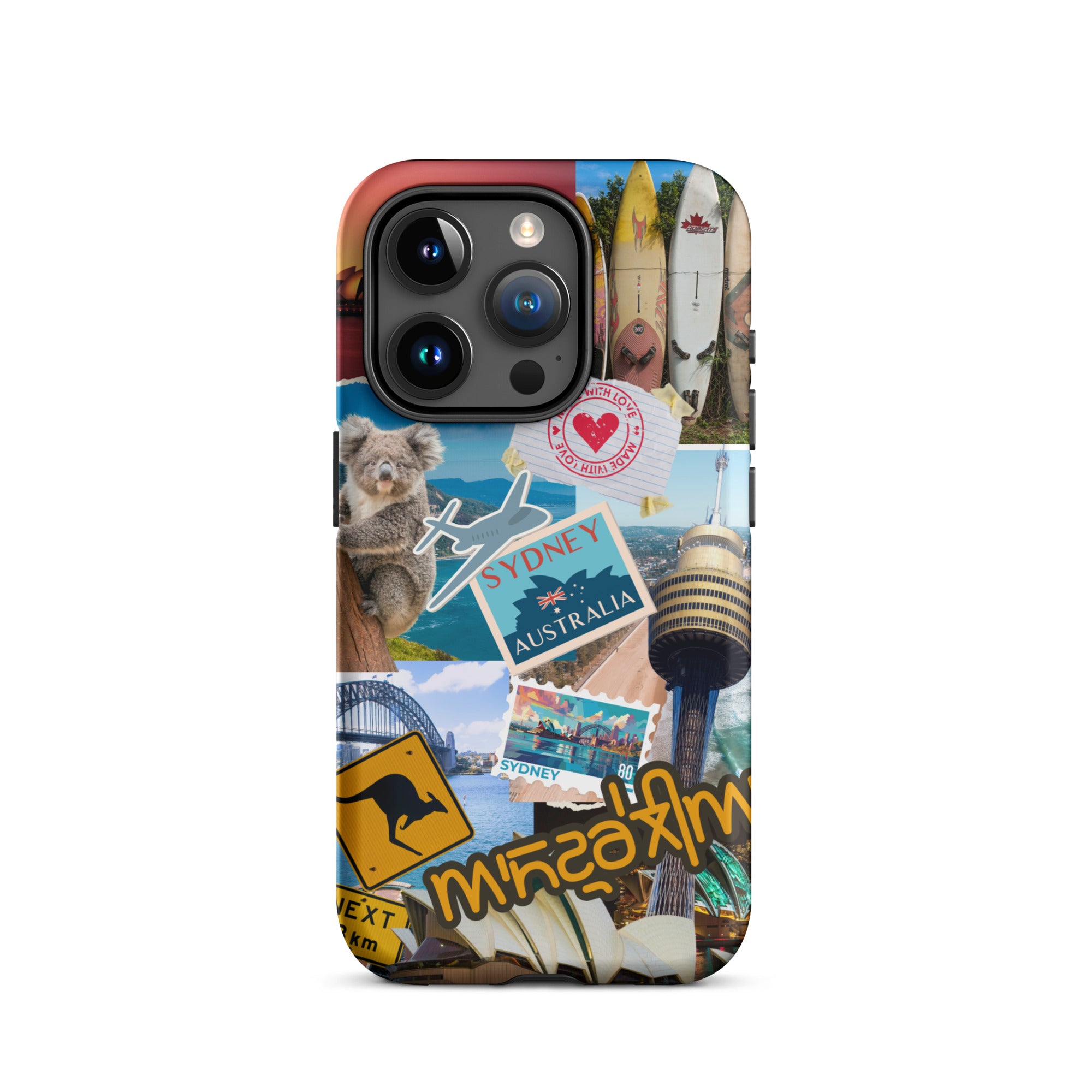 Premium Sydney Collage iPhone Case - Stylish & Durable Phone Cover for iPhone Models - Perfect for Travel, Work & Everyday Protection