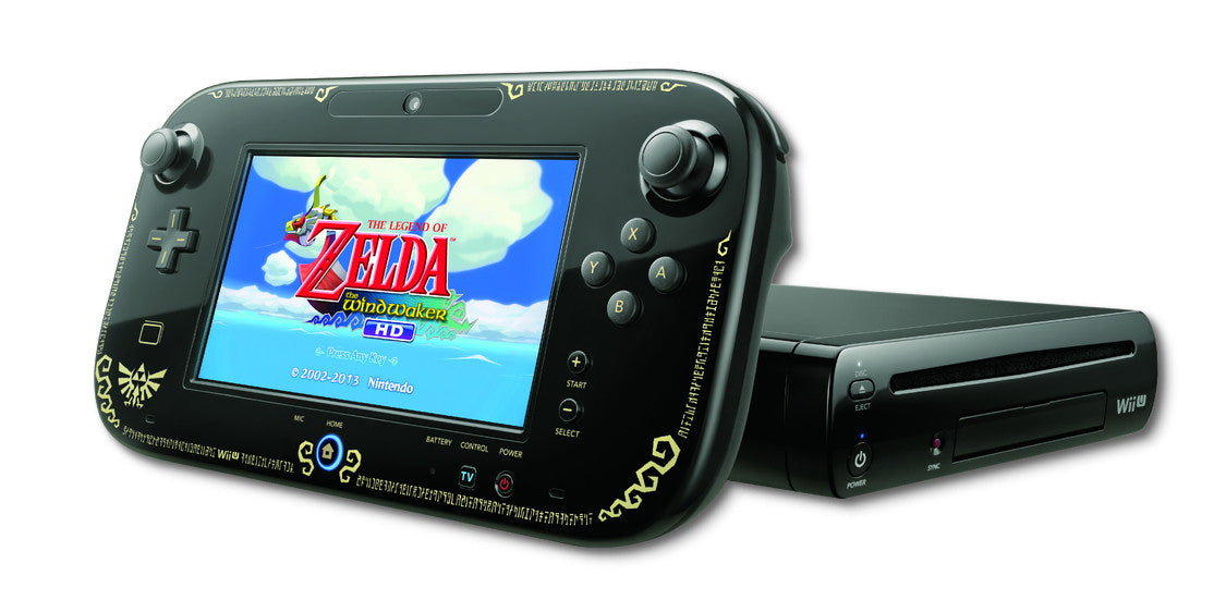 Nintendo Wii U Console with Gamepad - The Legend of Zelda: The Wind Waker HD Edition Bundle | Video Game System for Family Entertainment & Adventure Gaming