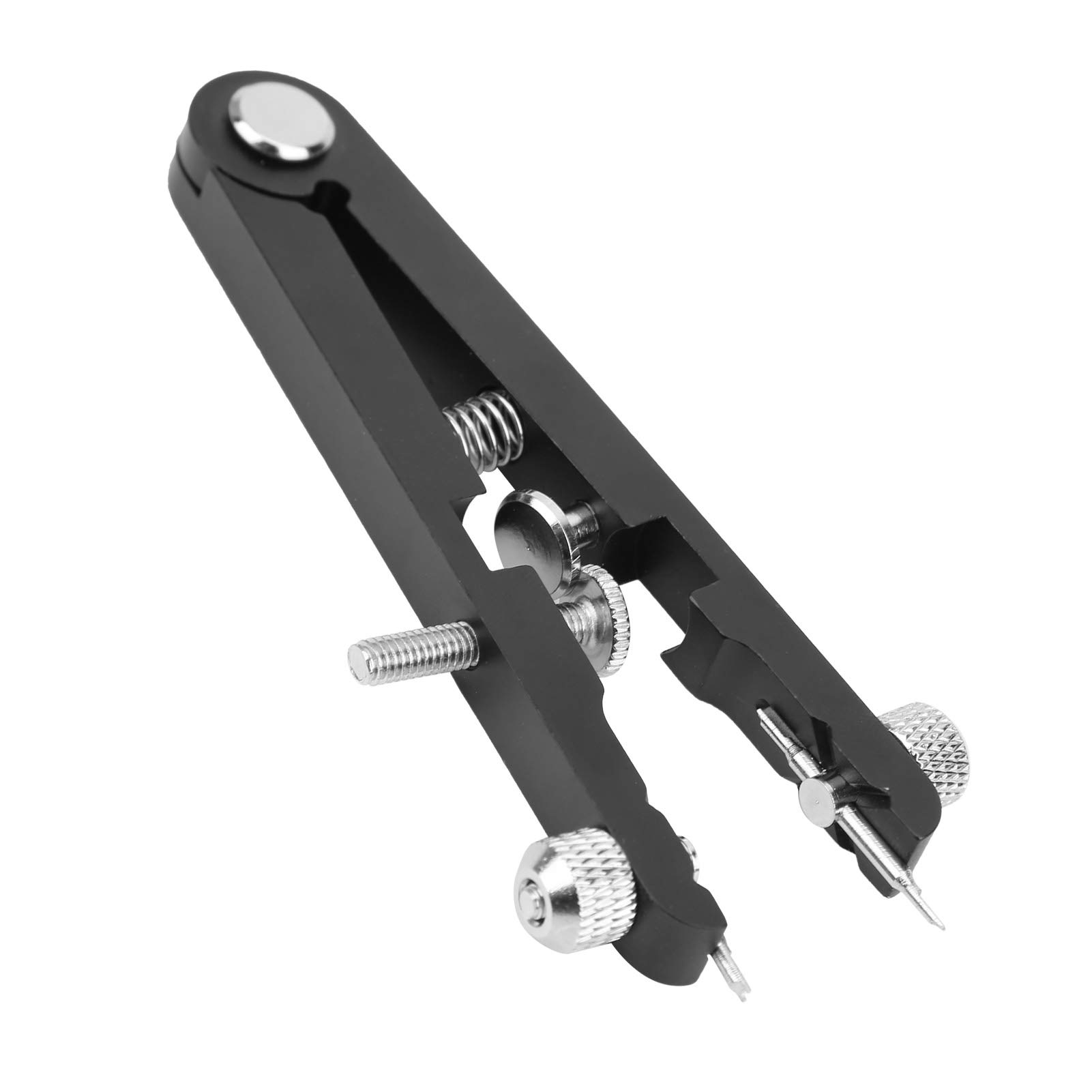 **Walfront Professional Watch Spring Bar Plier Set with 8 Tips - Watch Repair Tool Kit for Adjusting Spring Bars, Removing Watchbands & Straps - Perfect for Watchmakers & DIY Enthusiasts (Black)**    *(Ideal for watch repairs, band replacements, and strap adjustments at home or in professional workshops.)*