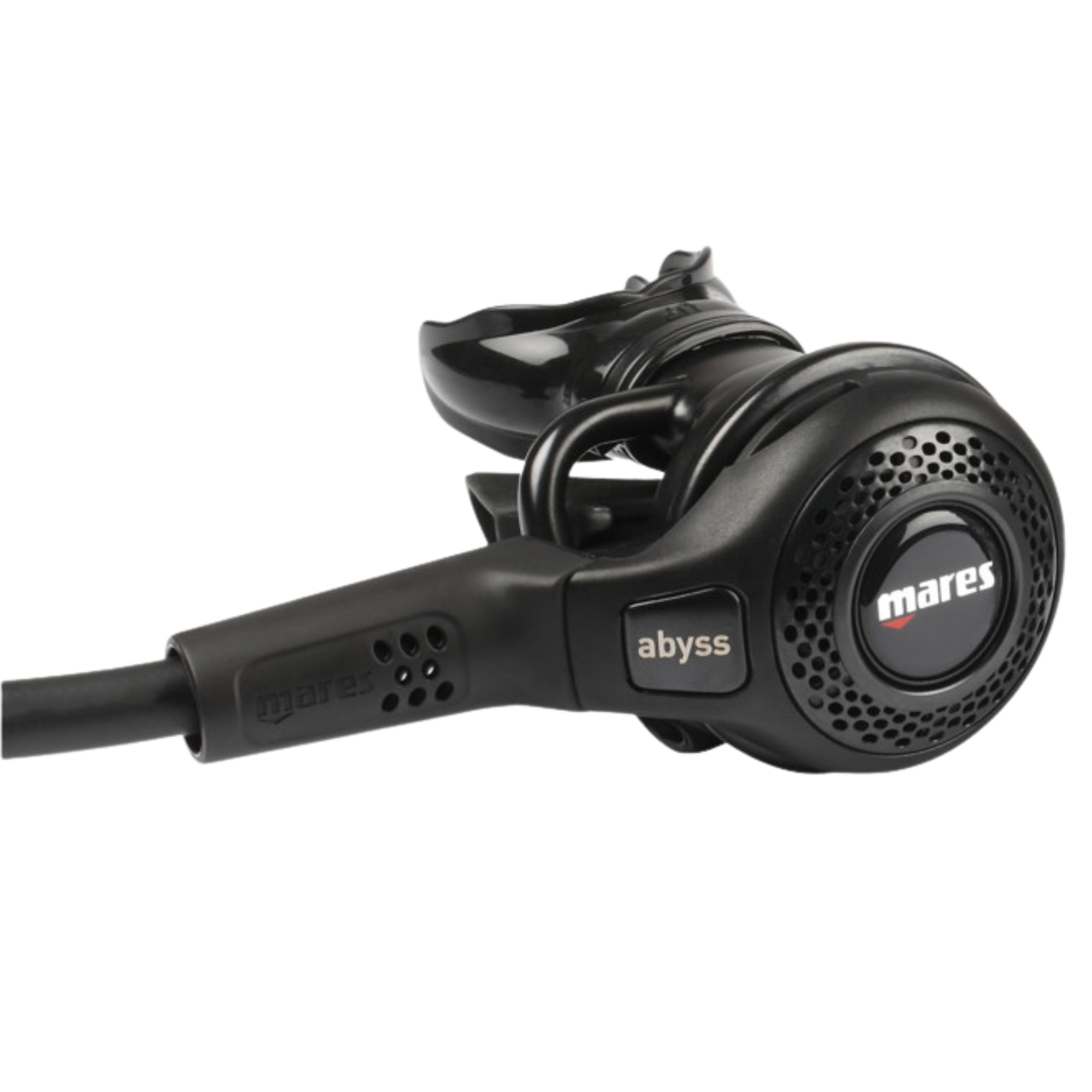 Mares Abyss 22 Navy II Scuba Diving Regulator - Professional Grade First & Second Stage Dive Equipment for Deep Sea Exploration & Underwater Adventures