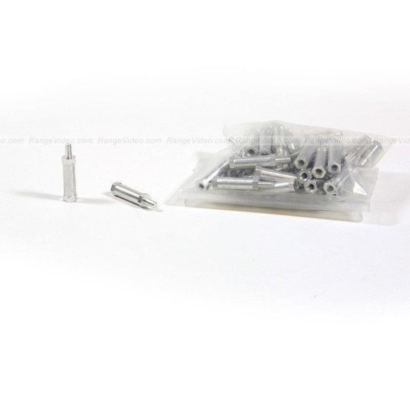 Hexagonal Aluminum Column Screw M3 30+6mm - 10pcs Set for DIY Projects, Furniture Assembly & Electronics Repair