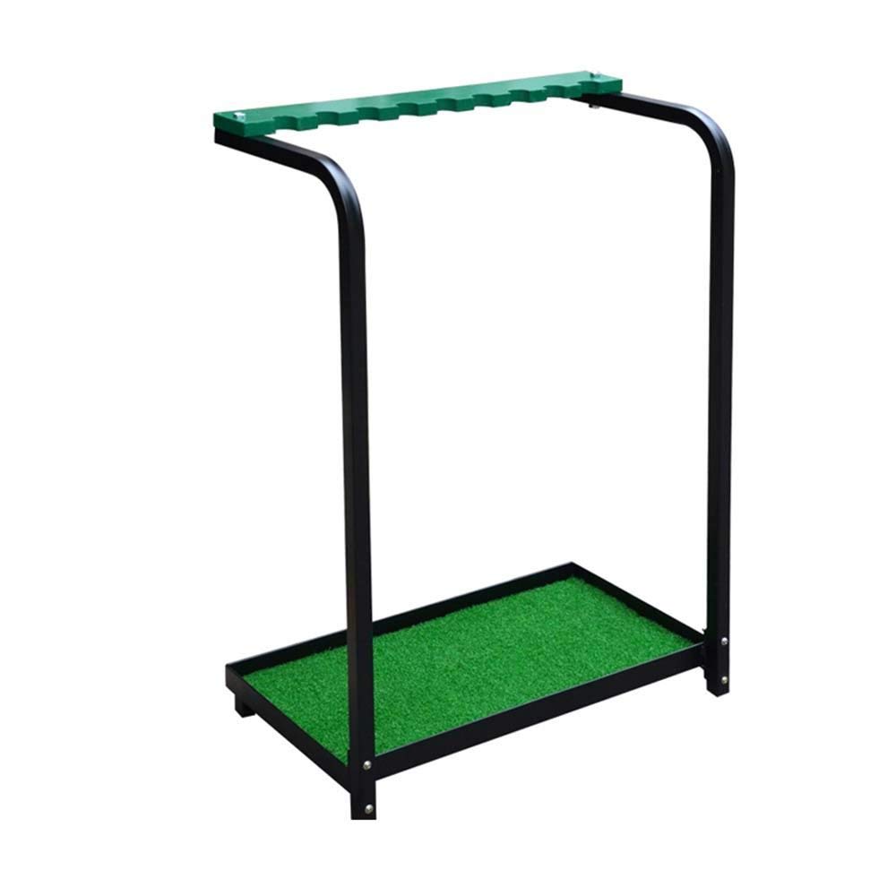 Premium Golf Club Display Shelf & Putter Rack - Floor Standing Golf Club Organizer Holds 9 Clubs - Perfect for Home, Office & Pro Shop Golf Storage & Display