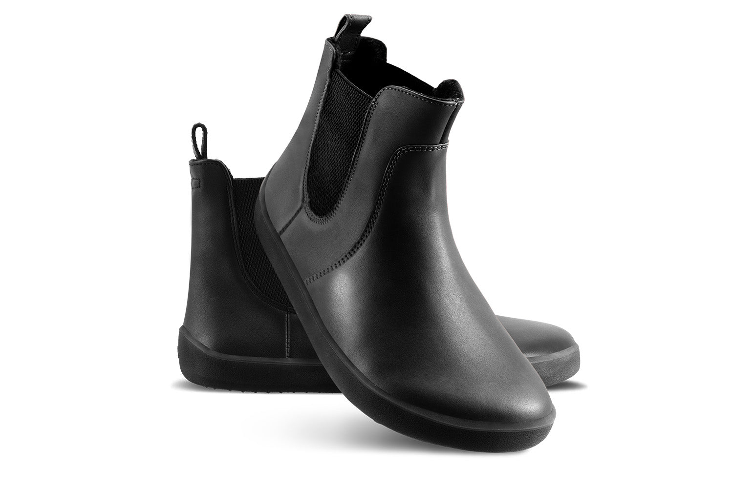 Barefoot Boots for Women - Be Lenka Entice Neo All Black | Minimalist Comfort Shoes for Walking, Hiking & Everyday Wear