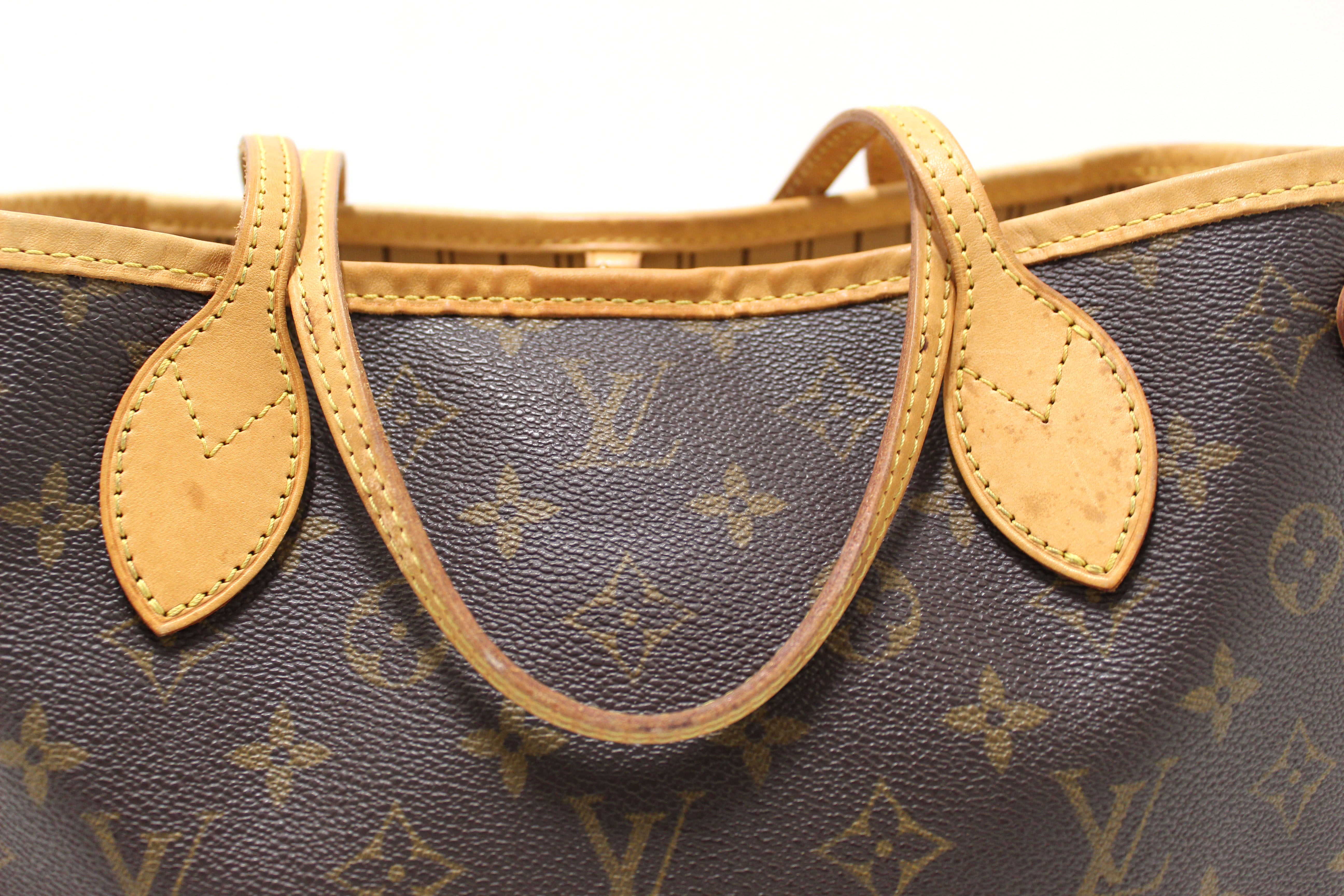 Authentic Louis Vuitton Monogram Neverfull PM Tote Bag - Luxury Designer Handbag for Women, Perfect for Work, Travel & Everyday Use