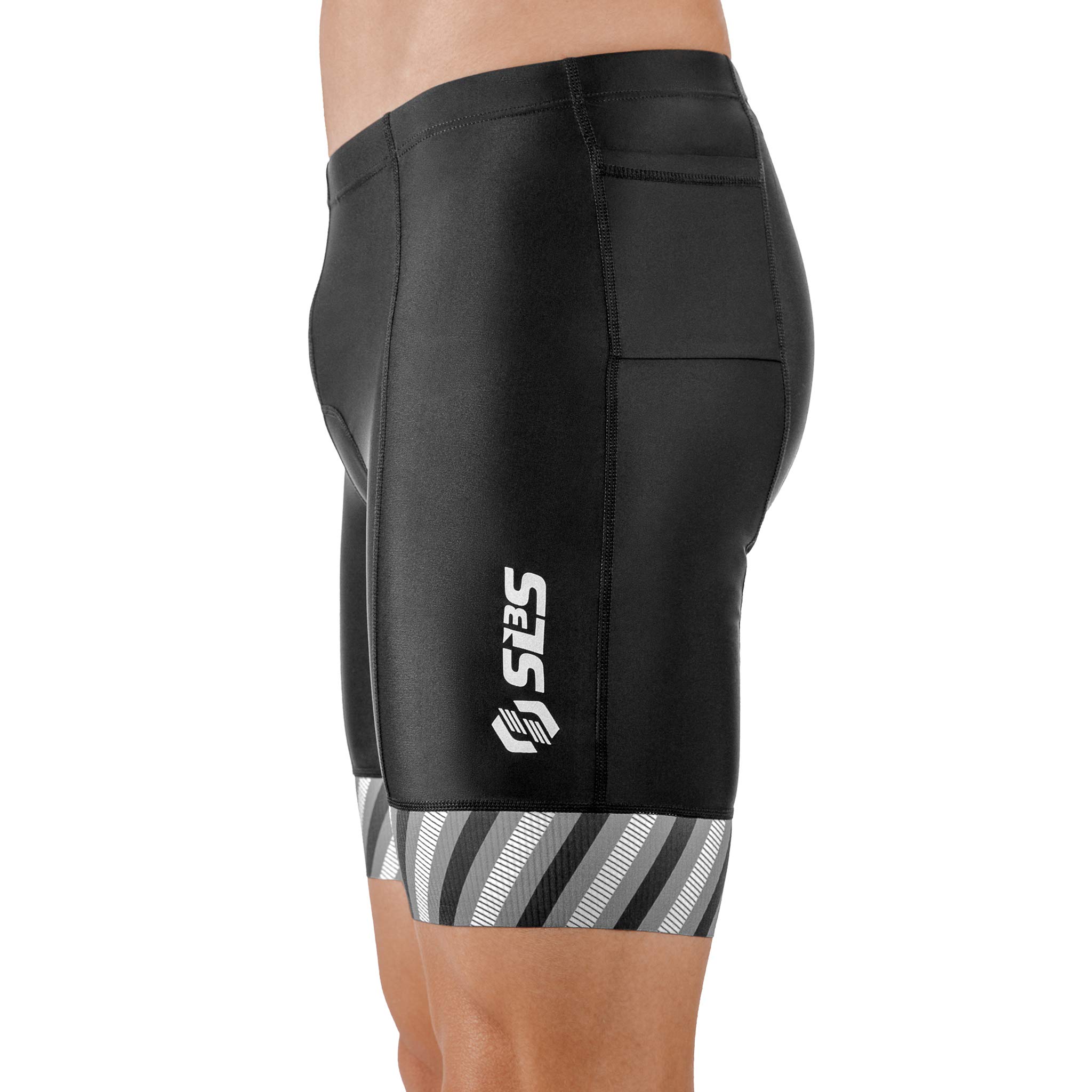 Men's Triathlon Shorts – Tri Shorts for Men with 2 Pockets FRT – Athlete-Designed for Racing – Ideal for Triathlons, Cycling, and Running
