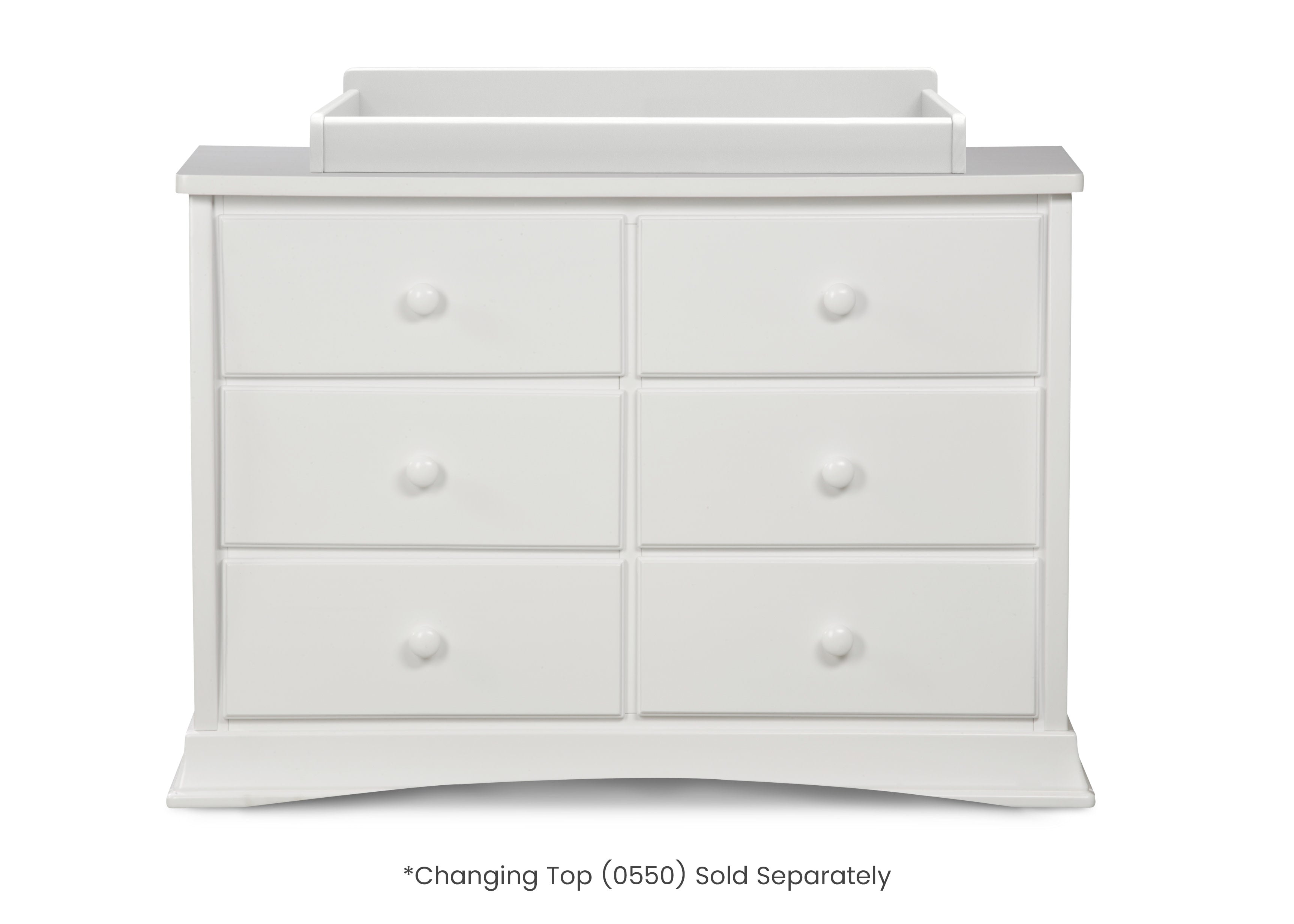 Stylish Bentley 6-Drawer Wooden Dresser for Bedroom - Modern Storage Chest with Smooth Gliding Drawers | Perfect for Master Bedroom, Guest Room & Nursery Organization