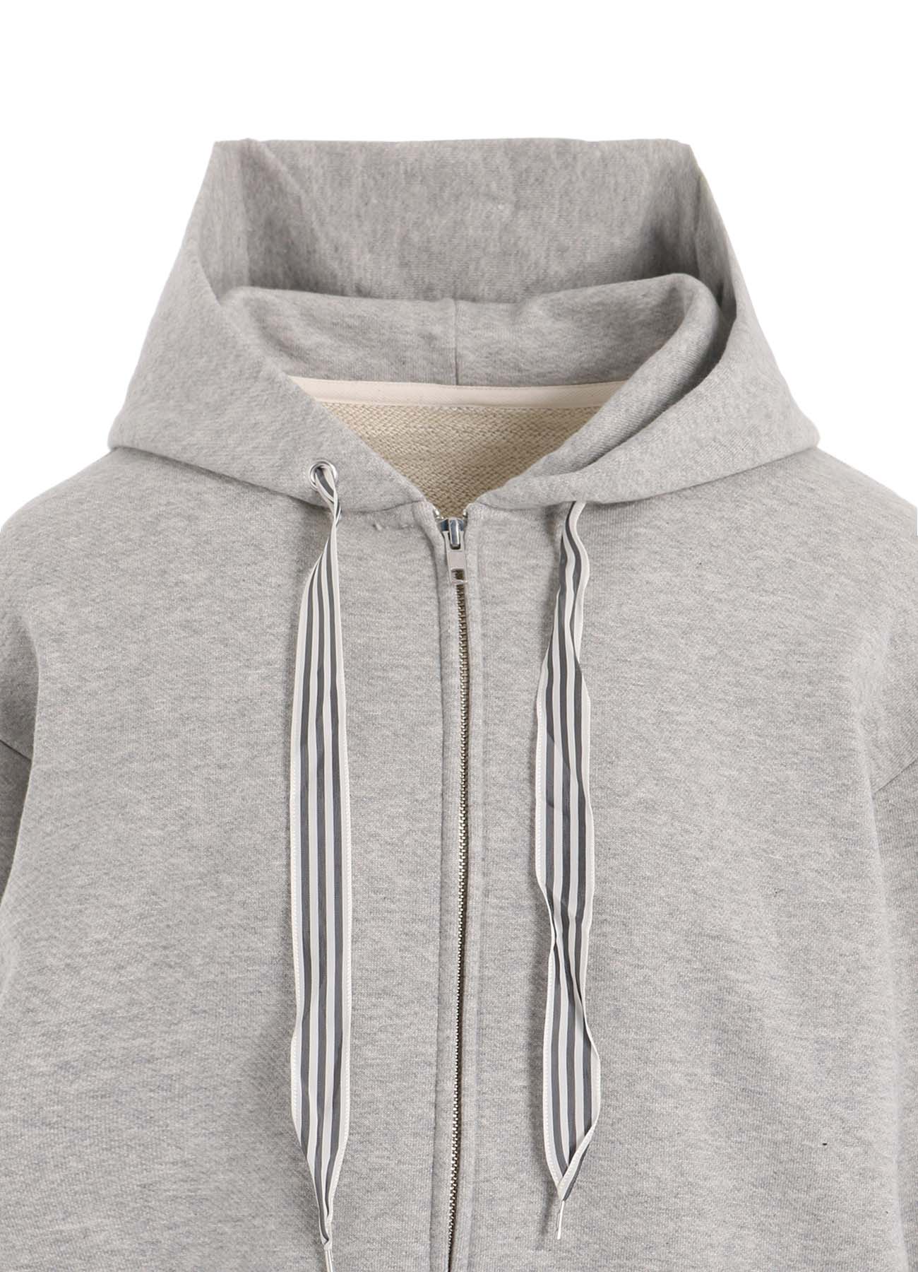 Cozy Cotton Fleece Hoodie with Striped Ribbon Trim - Perfect for Casual Wear, Loungewear & Outdoor Activities