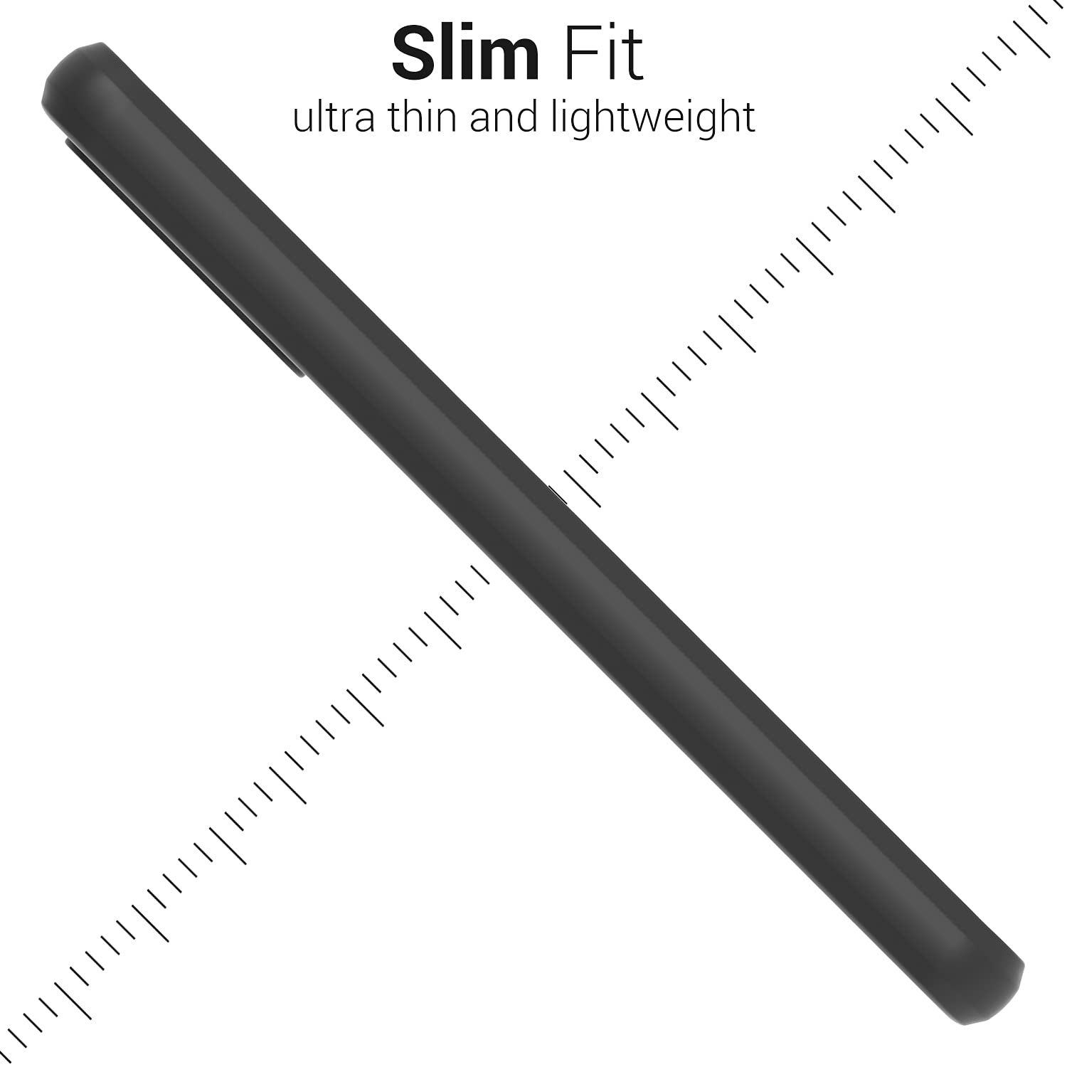 Slim TPU Case for Samsung Galaxy A32 - Soft Flexible Cover - Black for Daily Protection