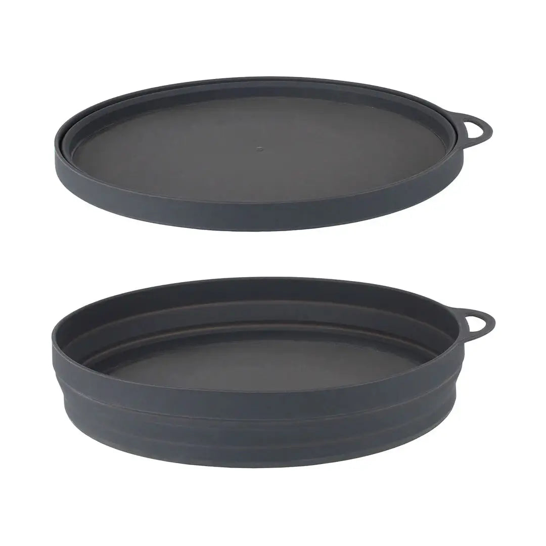 Lifeventure Ellipse Collapsible Plate - Lightweight Camping Dinnerware for Hiking, Backpacking & Travel - BPA-Free, Durable & Space-Saving Outdoor Dish
