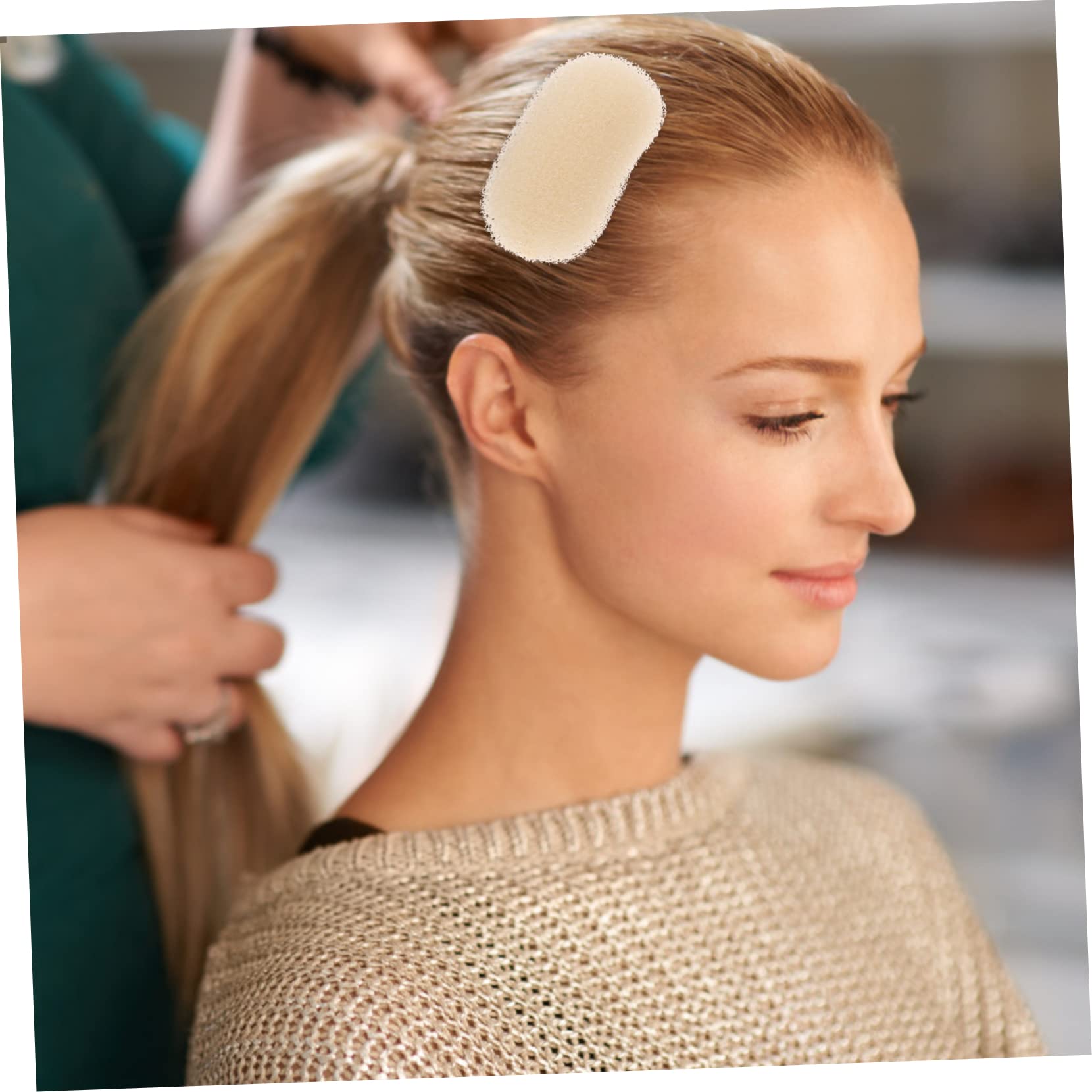 FOMIYES Hair Bump Tool for Women - Elegant Bun Clips for Updos & Volume