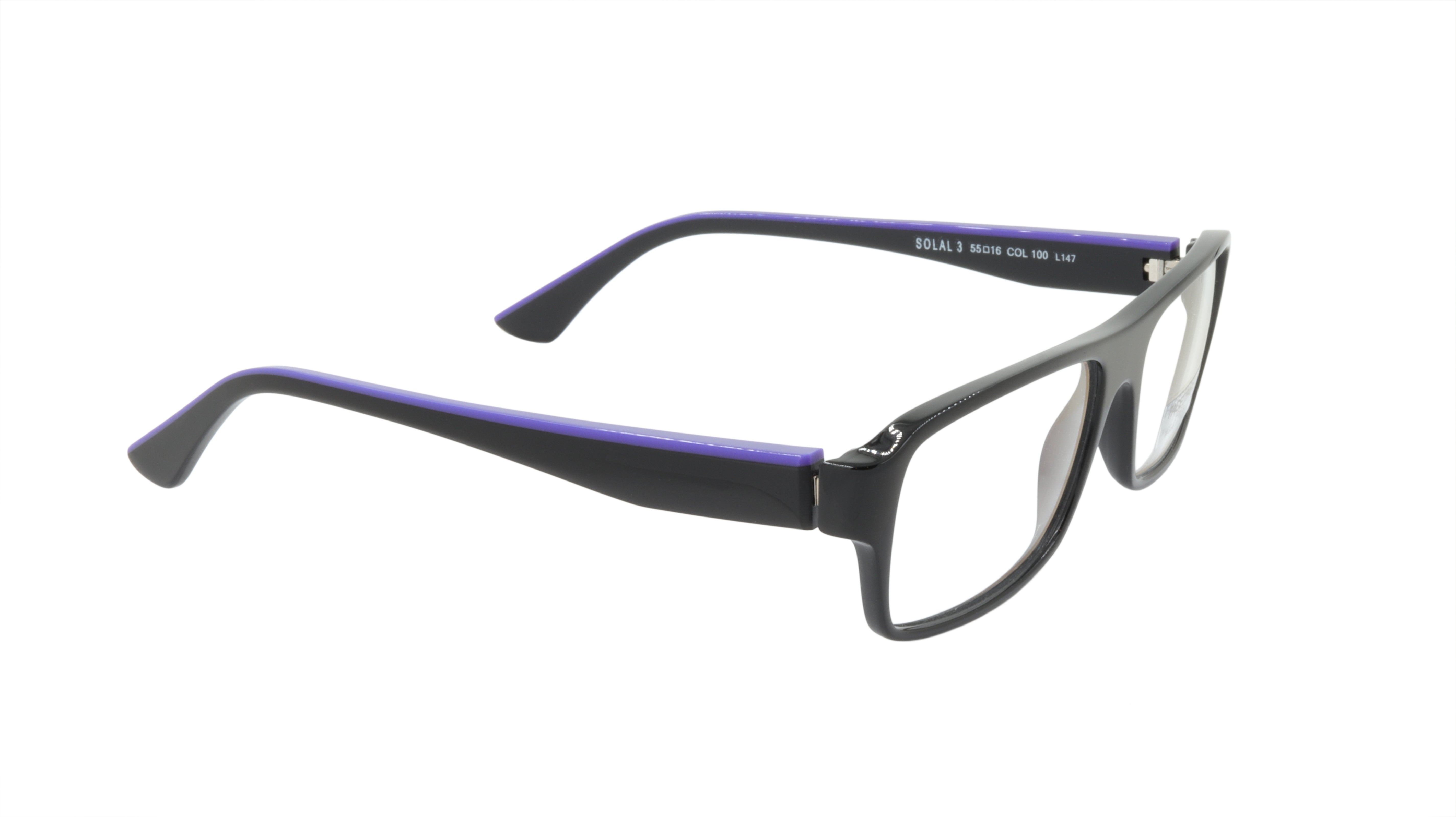 Face A Face SOLAL 3 Eyeglasses Frame - 100% Acetate, Black & Majorell Blue Color Options | Stylish & Durable for Work, Reading & Everyday Wear