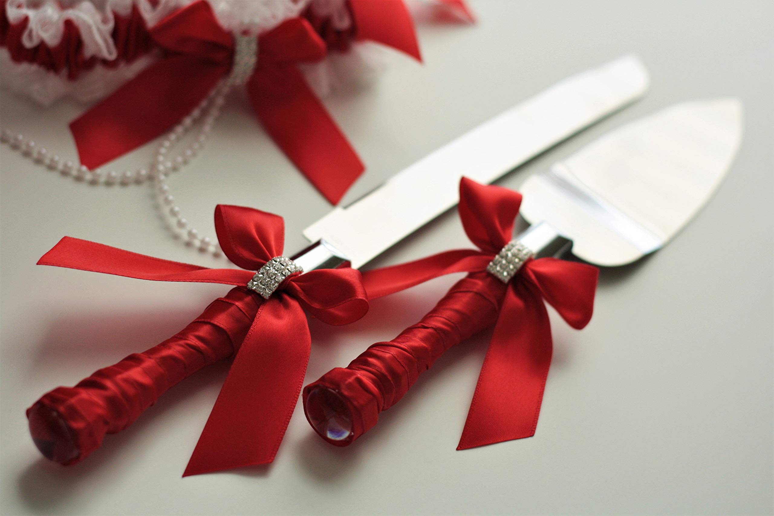 Elegant Cake Serving Set - Stainless Steel Wedding Cake Knife and Server Set for Weddings, Anniversaries & Special Occasions - Perfect for Cutting and Serving Cakes at Celebrations