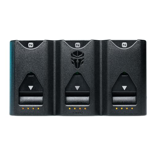 Jupio Tri Charge Battery Charger for Sony NP-FZ100 - Fast Charging for Cameras, Camcorders & More - Perfect for Travel & Professional Photography