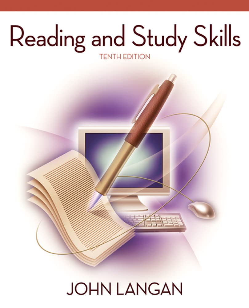 Reading and Study Skills, 10th Edition - Essential Textbook for College Students & Self-Learners - Perfect for Academic Success & Personal Development
