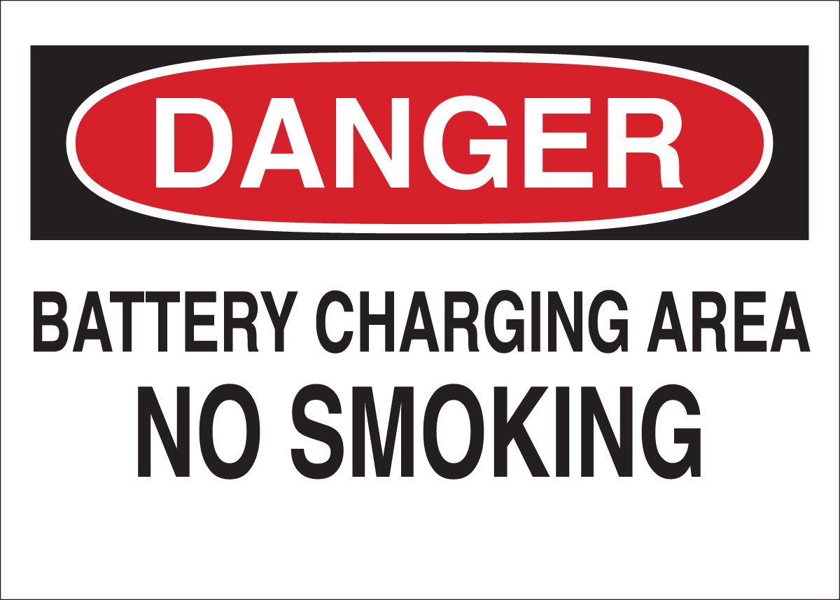 Brady 42642 Aluminum No Smoking Sign - 10