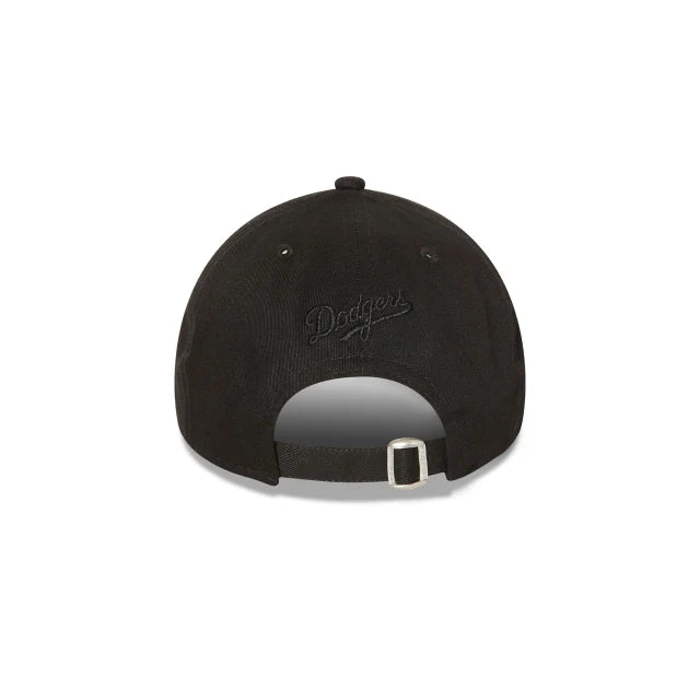 New Era Los Angeles Dodgers Black 9FORTY Adjustable Snapback Hat - Official MLB Baseball Cap for Men & Women - Perfect for Games, Streetwear & Sports Fan Gifts
