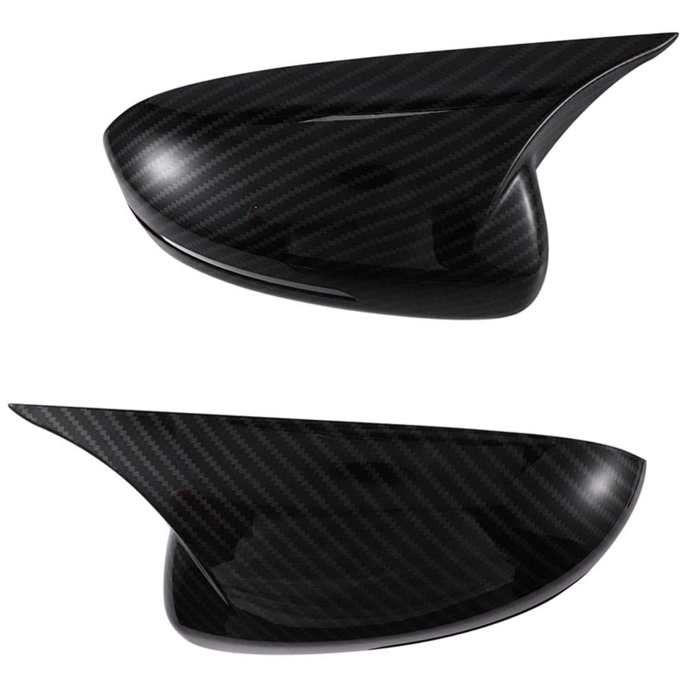 Premium Ox Horn Rear View Mirror Cover for Kia Optima K5 2011-2015 - Durable Side Mirror Housing Replacement - Enhances Style & Protection for Daily Driving & Car Shows
