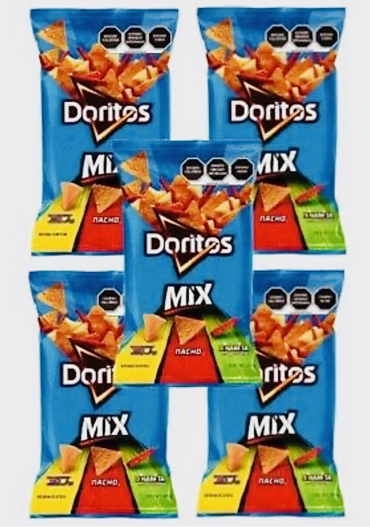 Authentic Mexican Papas Snacks - 90g Box with 5 Bags of Crunchy Potato Chips | Perfect for Parties, Snacking & Movie Nights