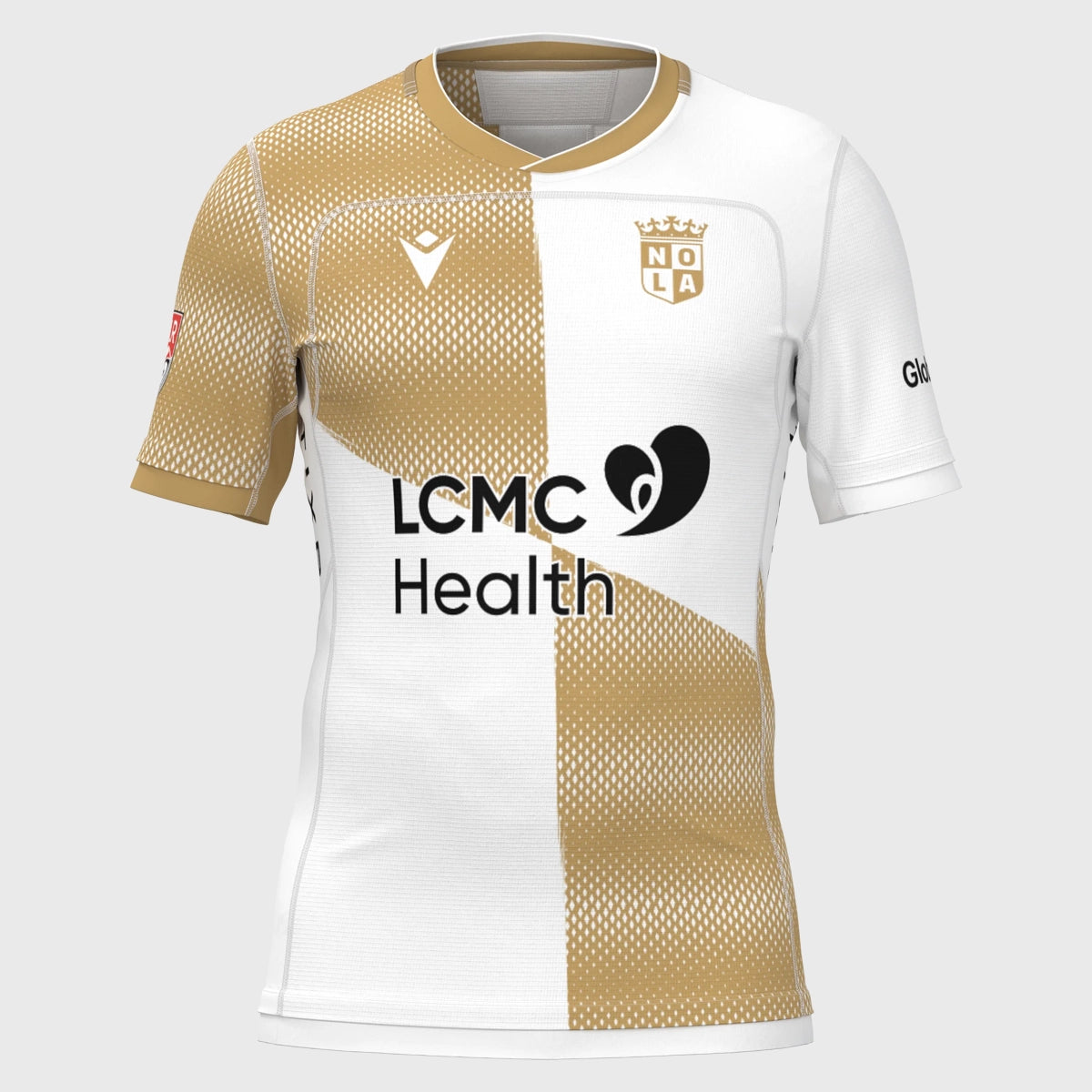 NOLA Gold MLR Macron Home Replica Rugby Jersey 2025 - Official Team Apparel for Fans & Supporters | Perfect for Match Days & Rugby Events