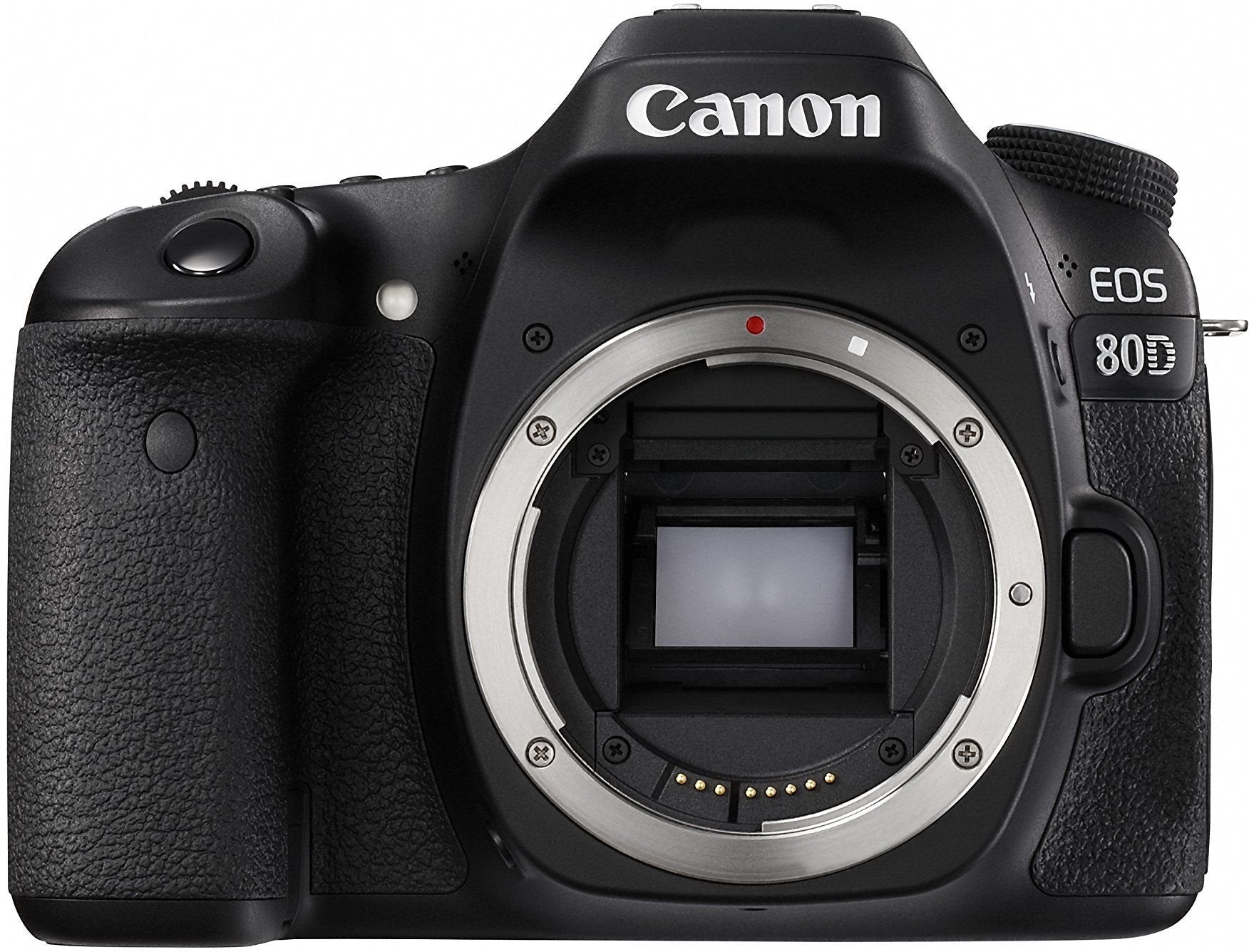 Canon EOS 80D DSLR Camera Body Only - 24.2MP APS-C CMOS Sensor, DIGIC 6 Image Processor, 45-Point All Cross-Type AF System | Perfect for Portrait, Landscape & Action Photography, Vlogging & YouTube Content Creation