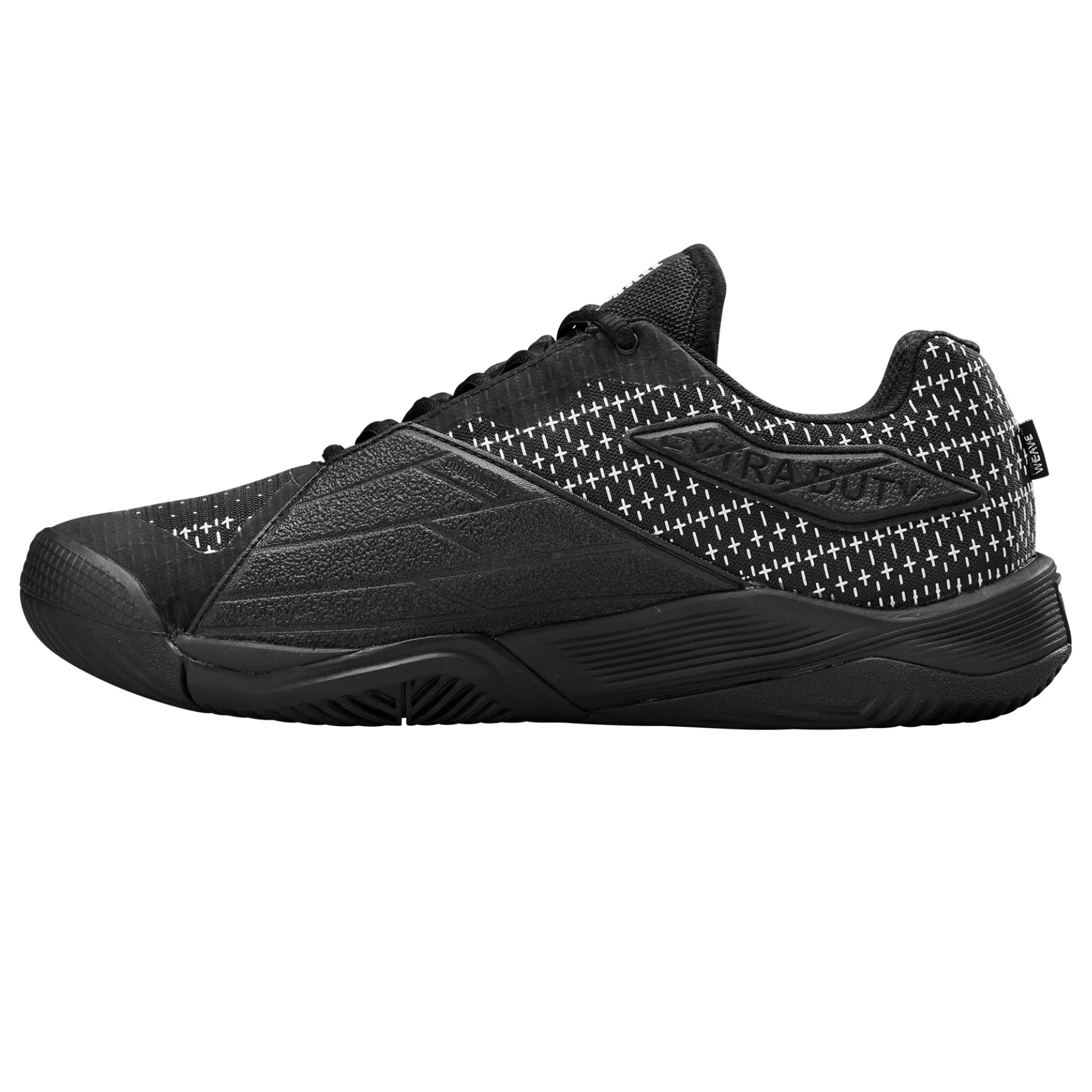 Wilson Rush Pro Extra Duty Men's Tennis Shoes - Black | High-Performance Court Shoes for Competitive Play & Training