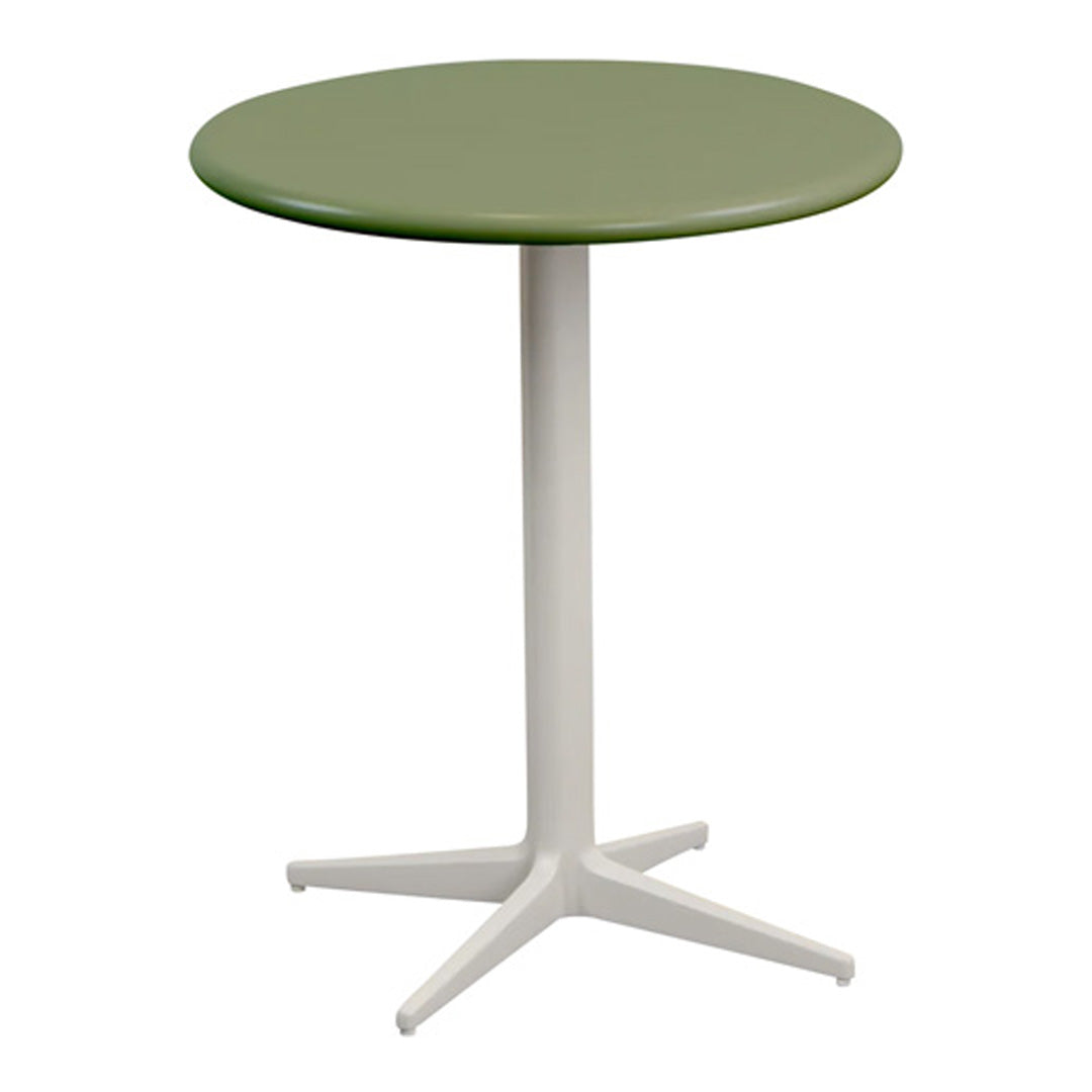 Round Drop Outdoor Cafe Table - Patio Dining & Garden Furniture for Restaurants, Coffee Shops & Backyard Decor