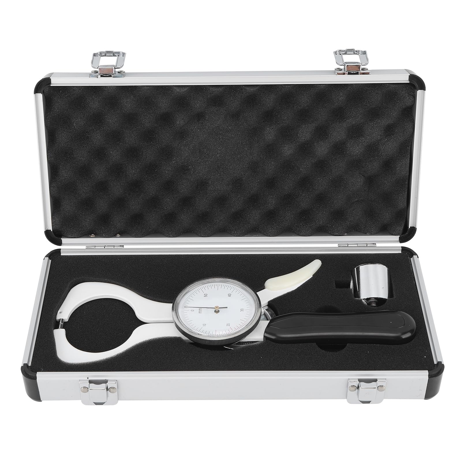 Professional Body Fat Caliper - Accurate Skinfold Measurement Tool for Fitness Tracking & Body Composition Analysis | Ideal for Personal Trainers, Athletes & Home Gym Use