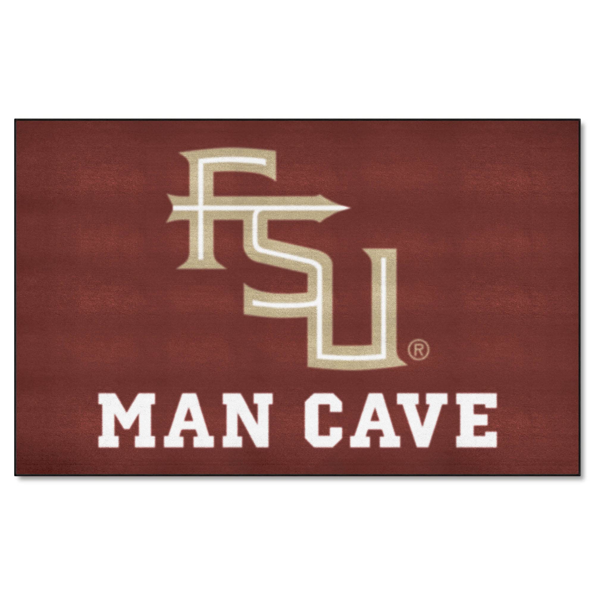 Florida State University Seminoles 5' x 8' Nylon Fan Mat - Durable College Team Rug for Man Cave, Game Room & Sports Decor | NCAA Officially Licensed